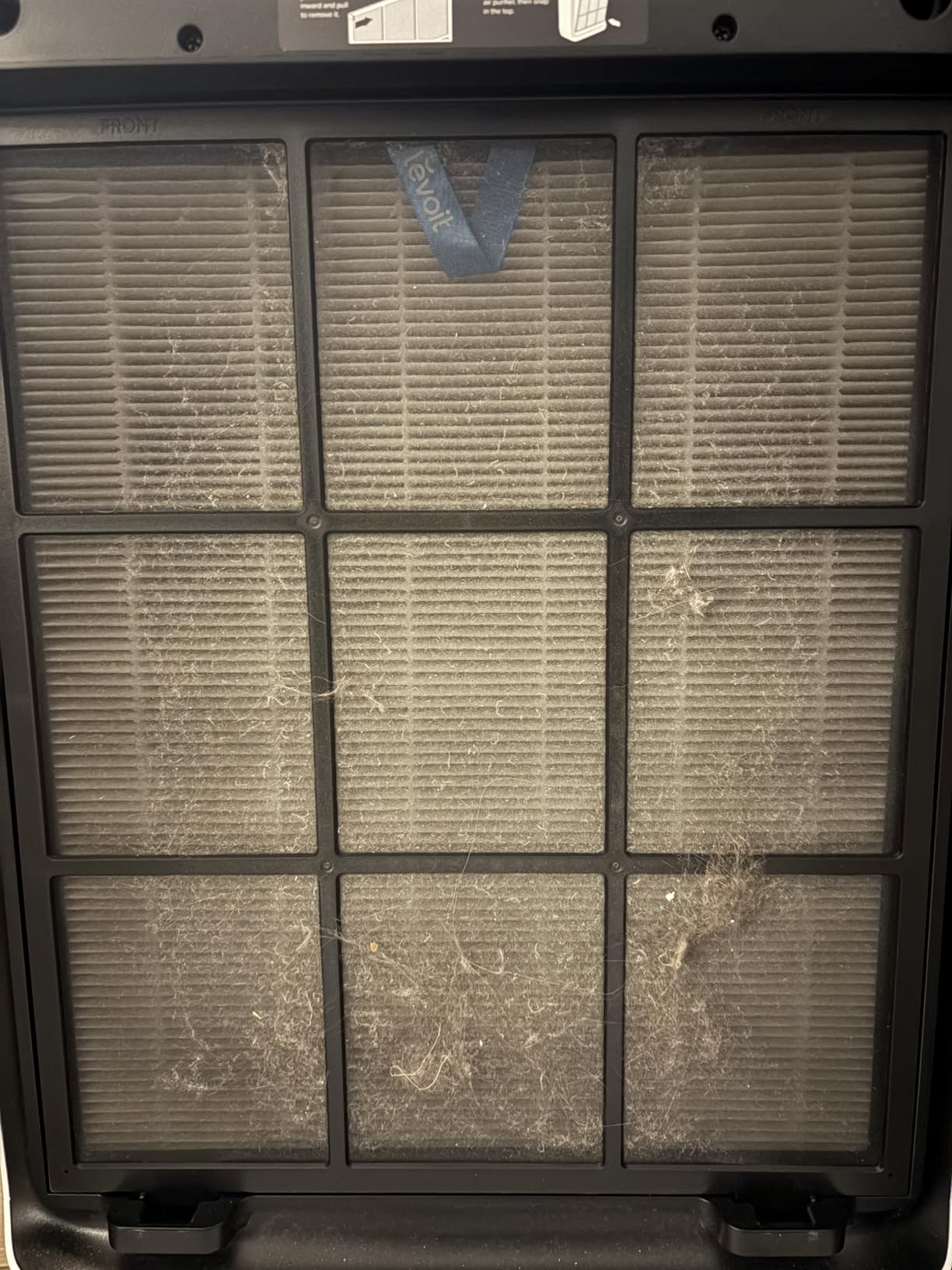 LEVOIT Air Purifiers for Home Large Room Up to 1875 Ft² with Washable Pre-Filter, AHAM VERIFIDE, Air Quality Monitor, HEPA Sleep Mode for Allergies, Pet Hair in Bedroom, Vital 200S-P, White Customer Review LEVOIT Air Purifiers for Home Large Room Up to 1875 Ft² with Washable Pre-Filter, AHAM VERIFIDE, Air Quality Monitor, HEPA Sleep Mode for Allergies, Pet Hair in Bedroom, Vital 200S-P, White - Customer Photo 1