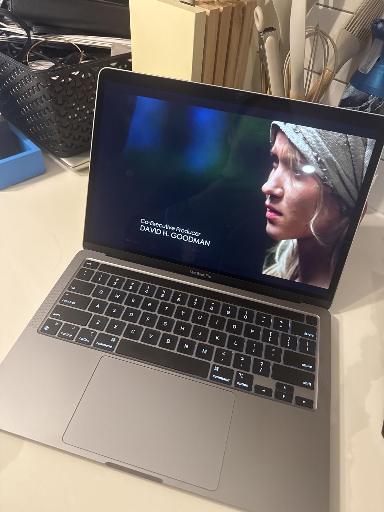 2022 Apple MacBook Pro with Apple M2 chip (13-inch, 8GB RAM, 256GB SSD Storage) (QWERTY English) Space Gray (Renewed) - Customer Photo 1