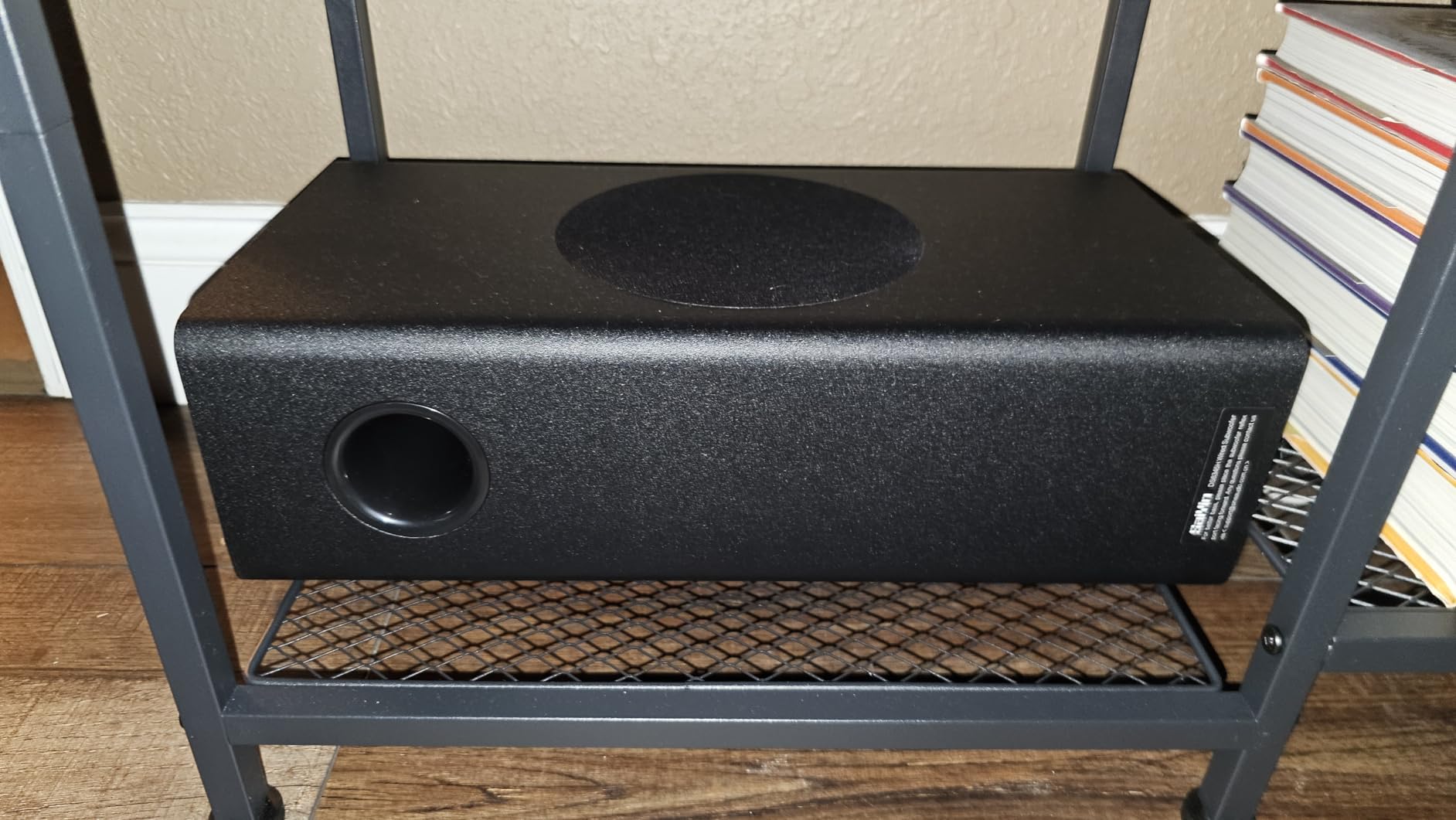 Saiyin Sound Bars for TV with Subwoofer, 2.1 Deep Bass Small Soundbar Monitor Speaker Home Theater Surround System PC Gaming Bluetooth/AUX/Optical Connection, Wall Mountable 17-inch Customer Review Saiyin Sound Bars for TV with Subwoofer, 2.1 Deep Bass Small Soundbar Monitor Speaker Home Theater Surround System PC Gaming Bluetooth/AUX/Optical Connection, Wall Mountable 17-inch - Customer Photo 1