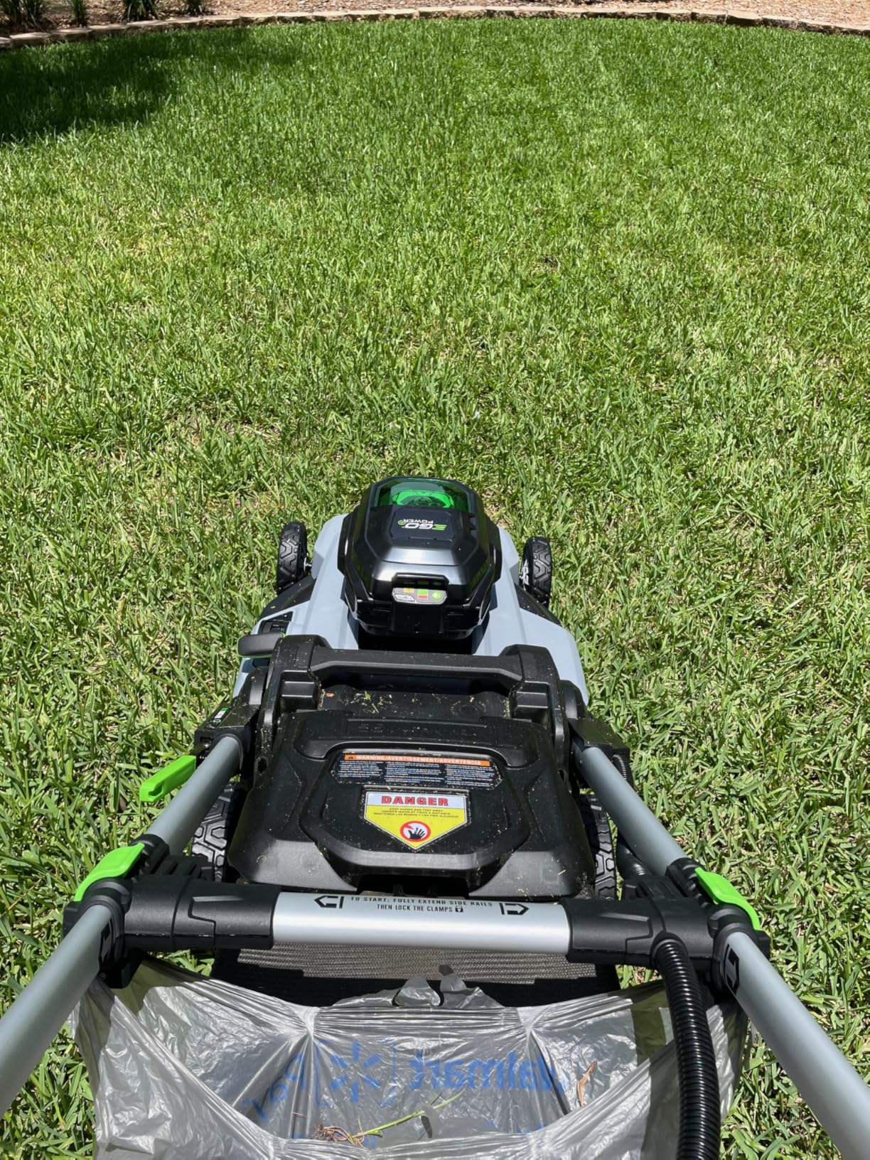 EGO POWER+ Electric Lawn Mower, Cordless, Includes 56V 6.0Ah Battery And 320W Charger - LM2114 - Customer Photo 4