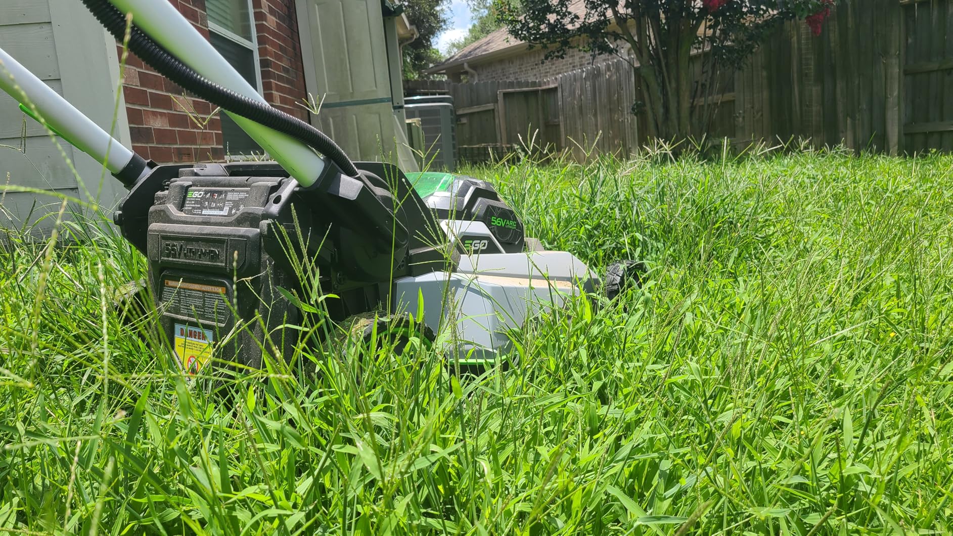 EGO POWER+ Electric Lawn Mower, Self-Propelled Cordless, Includes 56V 6.0Ah Battery And 320W Charger - LM2114SP - Customer Photo 1