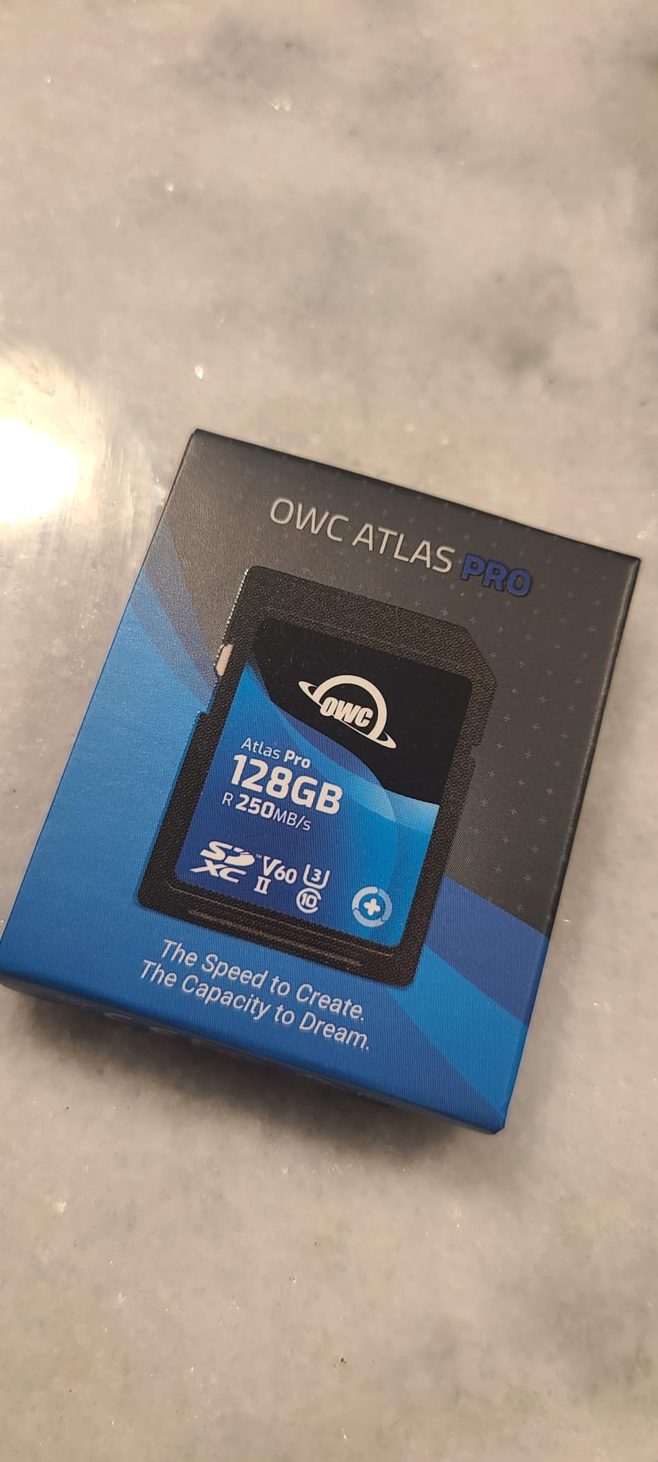 OWC Atlas Ultra 128GB SDXC UHS-II V90 Media Card - Customer Photo 1