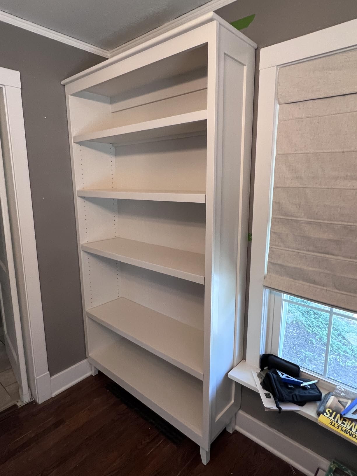 Wagner Spraytech 02419307 FLEXiO 595 Handheld HVLP Paint Sprayer, Sprays Most Unthinned Latex, Includes Two Nozzles - iSpray & Detail Finish Nozzle, Complete Adjustability, Lightweight Design - Customer Photo 1