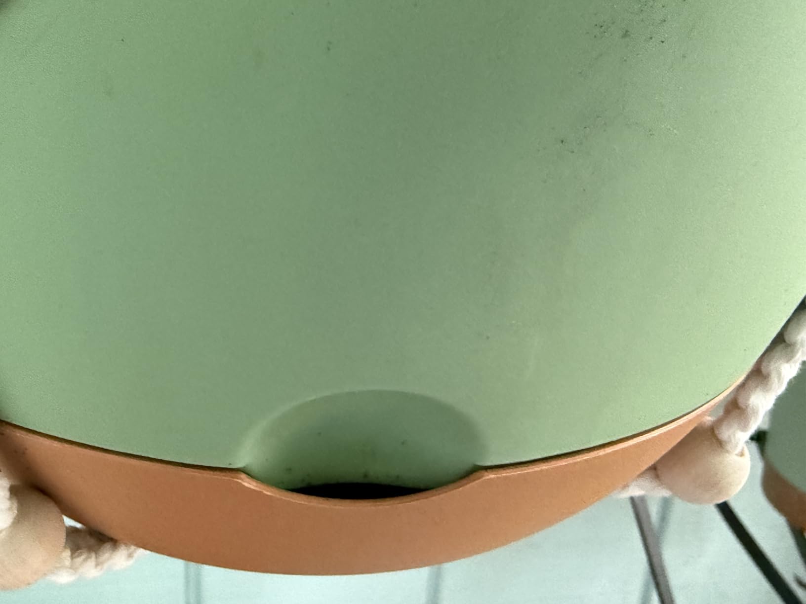 Hanging Planters for Indoor Plants, 2 Pack 10 Inch Self Watering Pots with Macrame Plant Hanger, Hanging Baskets Holder for Outdoor Garden Home Ceiling Window Decor - Customer Photo 1