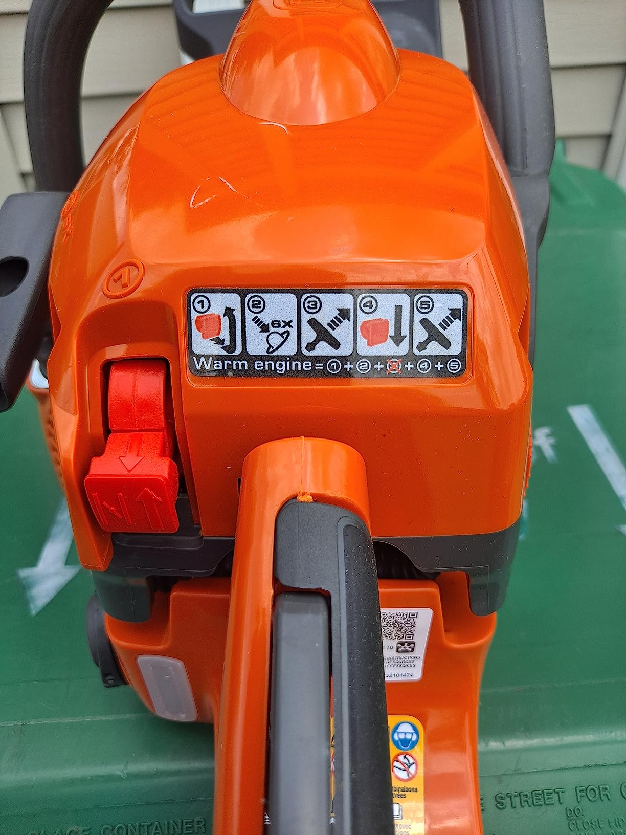 Husqvarna 440 Gas Chainsaw, 40-cc 2.4-HP, 2-Cycle X-Torq Engine, 18 Inch Chainsaw with Smart Start, For Wood Cutting and Tree Trimming - Customer Photo 2