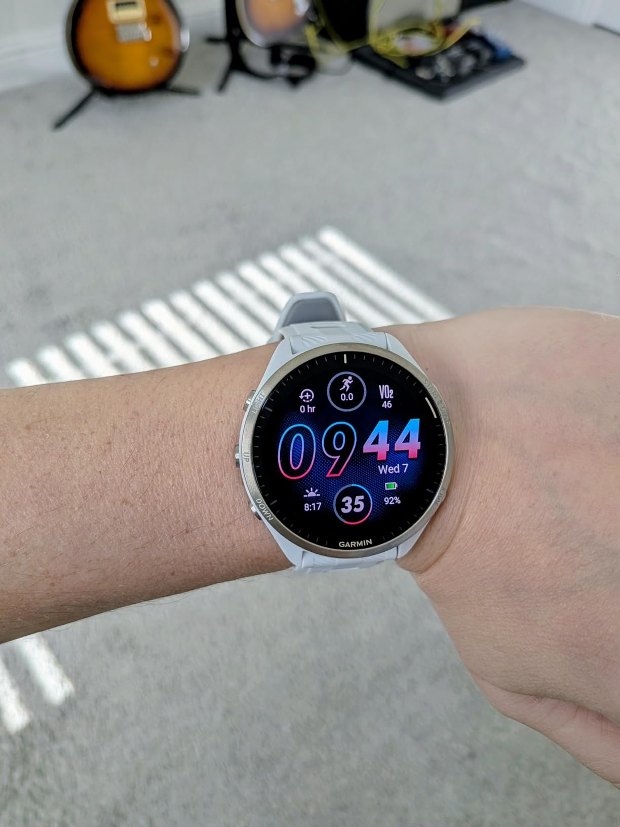 Garmin Forerunner 965 Running Smartwatch, Colorful AMOLED Display, Training Metrics and Recovery Insights, Black and Powder Gray - Customer Photo 2