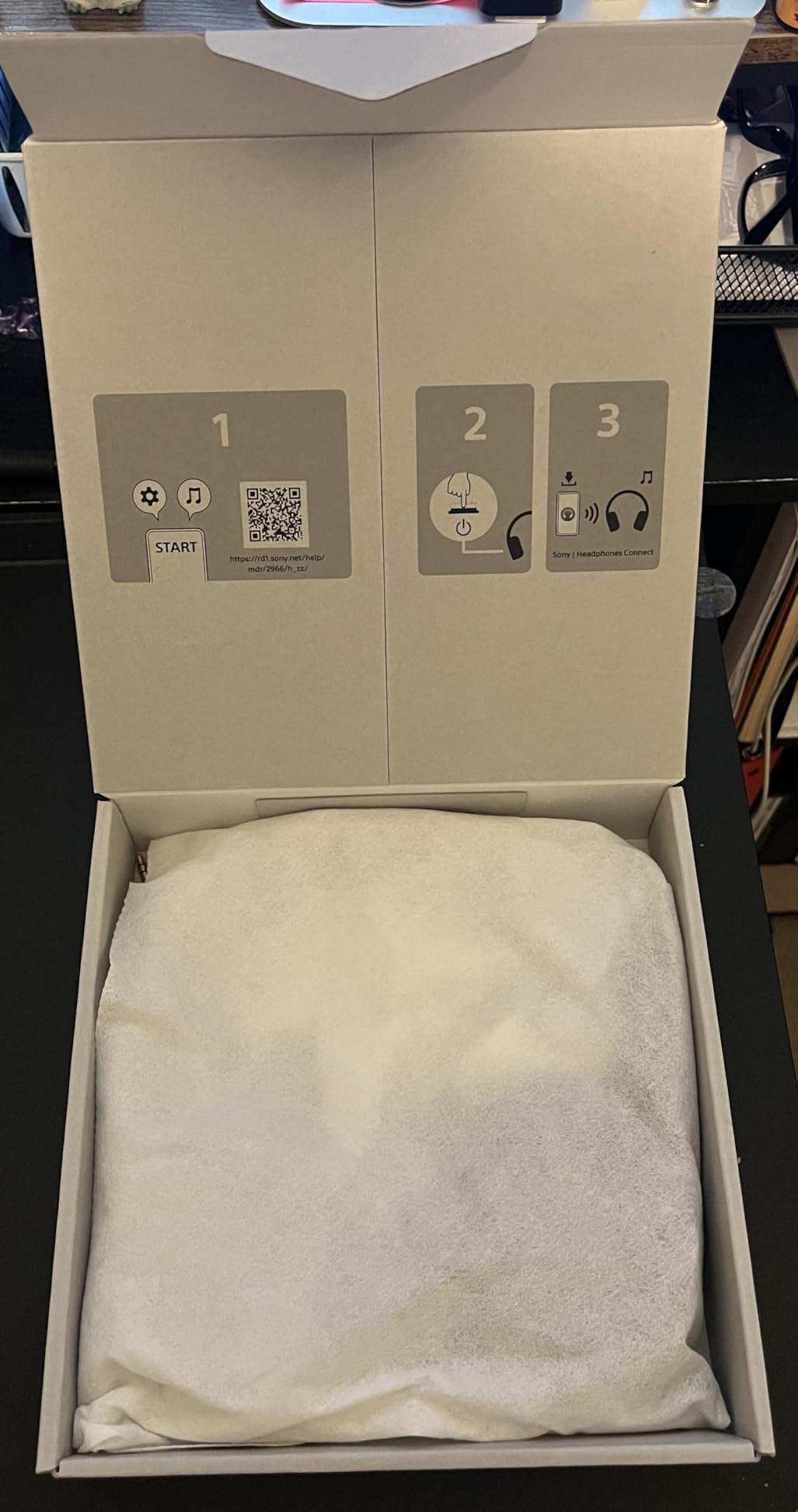 Sony WH-CH720N Noise Canceling Wireless Headphones Bluetooth Over The Ear Headset with Microphone and Alexa Built-in, White - Customer Photo 1