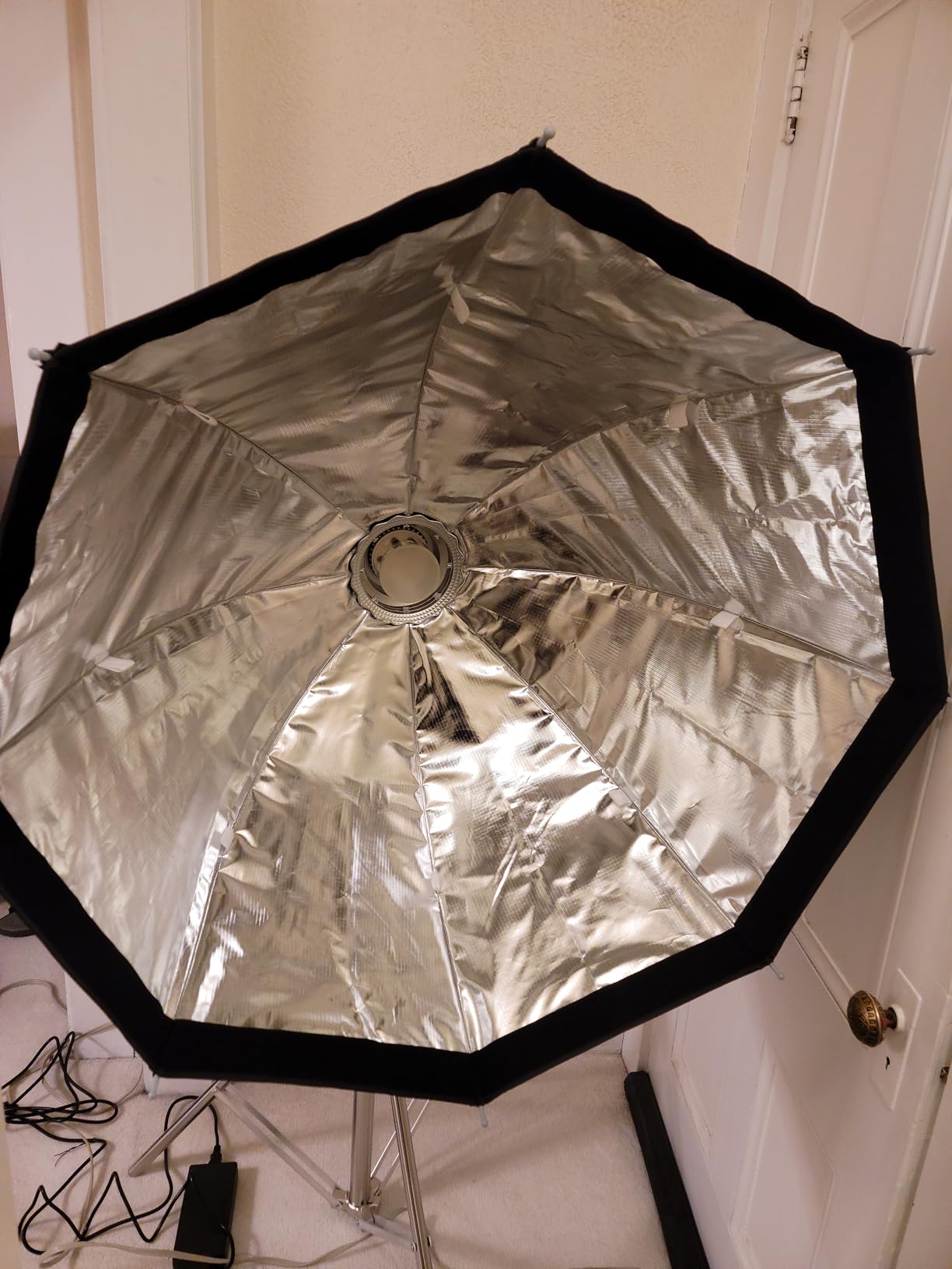 NEEWER Q4 400Ws 2.4G TTL Outdoor Studio Flash Strobe (New Look),1/8000 HSS 2800mAh Battery Powered Photography Monolight Speedlite 30W Modeling Lamp/400 Full Power Flash/0.01-1.2s Recycle/Bowens Mount - Customer Photo 1