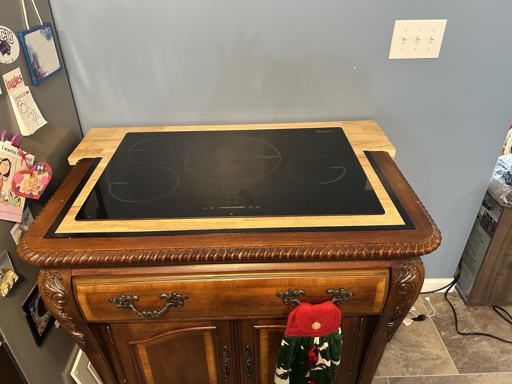 Trimold 3Pcs Aluminum T Molding Trim & Floor Transition Strips, Flat Divider Strip for Door Threshold and Joining Flooring Gaps of Laminate Planks Tile (2.9Ft x 0.8In, Matte Black) - Customer Photo 2