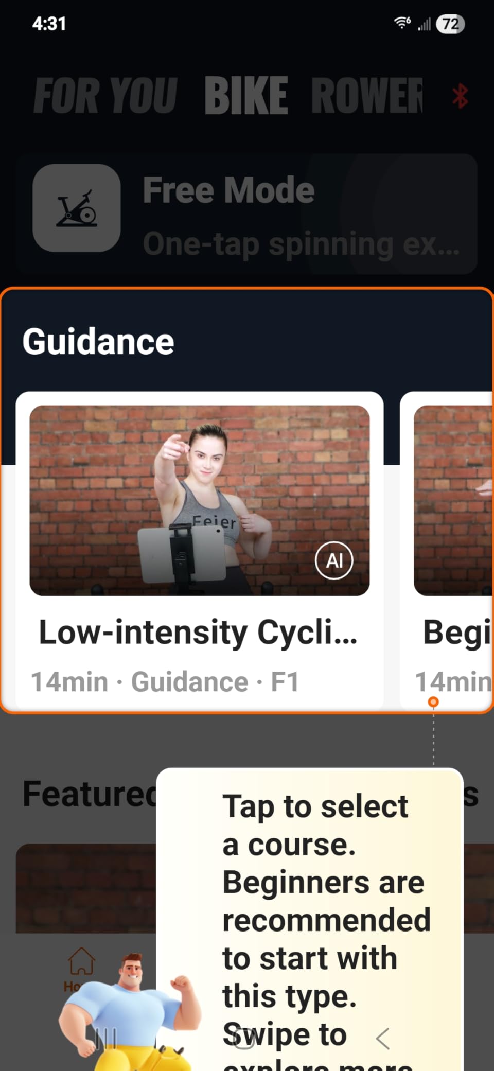 YOSUDA Exercise Bike, Brake Pad Stationary Bike for Home with Exclusive App, Magnetic Indoor Cycling Bike with 300 lb Weight Capacity, Low Noise, Tablet Holder and Fitness Courses for Weight Loss - Customer Photo 1