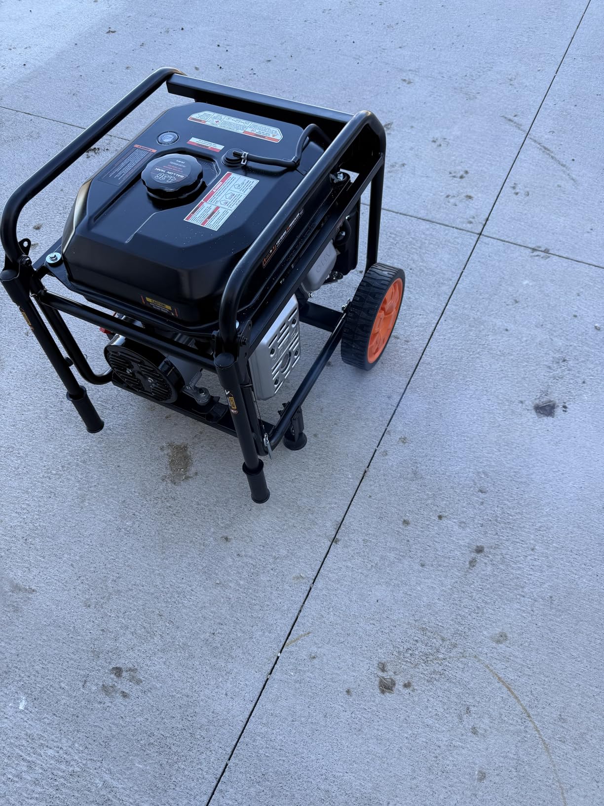 WEN 5600-Watt Portable Generator, Electric Start, 224cc, Transfer-Switch and RV-Ready with CO Shutdown Sensor (GN5602X) Customer Review WEN 5600-Watt Portable Generator, Electric Start, 224cc, Transfer-Switch and RV-Ready with CO Shutdown Sensor (GN5602X) - Customer Photo 1