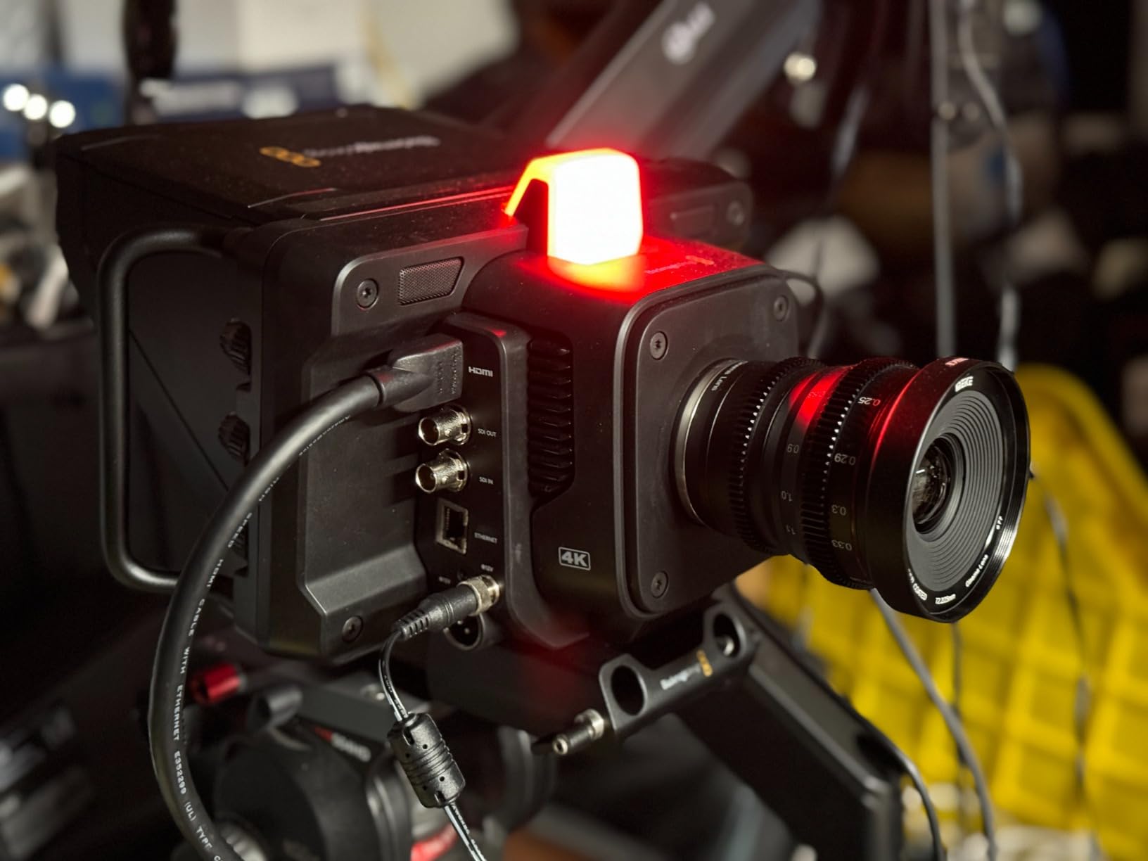 Blackmagic Design Studio Camera 6K Pro (EF Mount) Live Production Camera (CINSTUDMFT/G26PDK) - Customer Photo 1