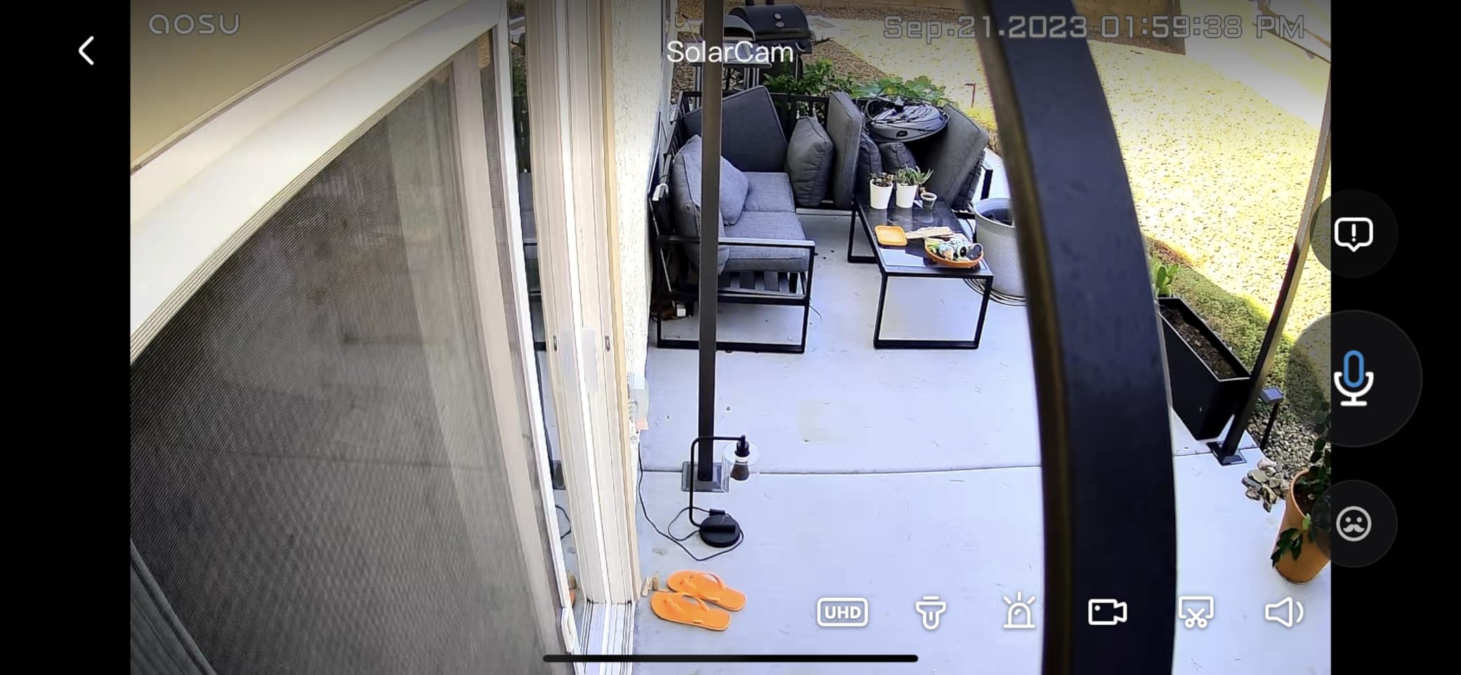 aosu 2K Solar Camera Outdoor Wireless, Cameras for Home Security, WiFi Camera for Home Surveillance with Spotlight Color Night Vision, PIR/AI Motion Detection, 2-Way Talk, IP66 Waterproof - Customer Photo 1