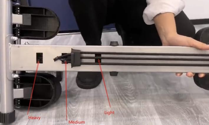 Compact Rowing Machine for Home Use, Magnetic Resistance Foldable Rower for Full Body Workout, Space Saving Design with LCD Display - Customer Photo 1