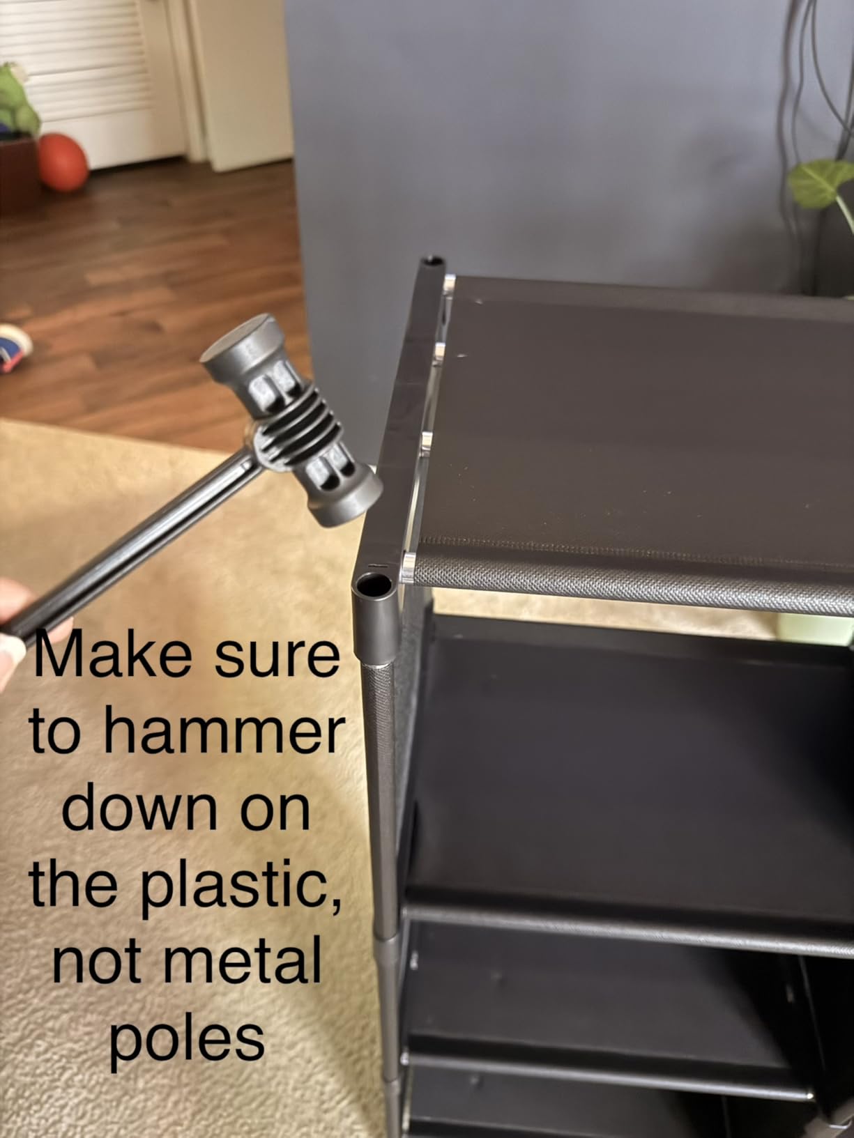 Mavivegue Book Shelf, 12 Cube Storage Organizer, DIY Bookcase, Metal Bookshelf,Tall Book case for Bedroom, Living Room,Office,Closet, Black Cubicle Rack - Customer Photo 2