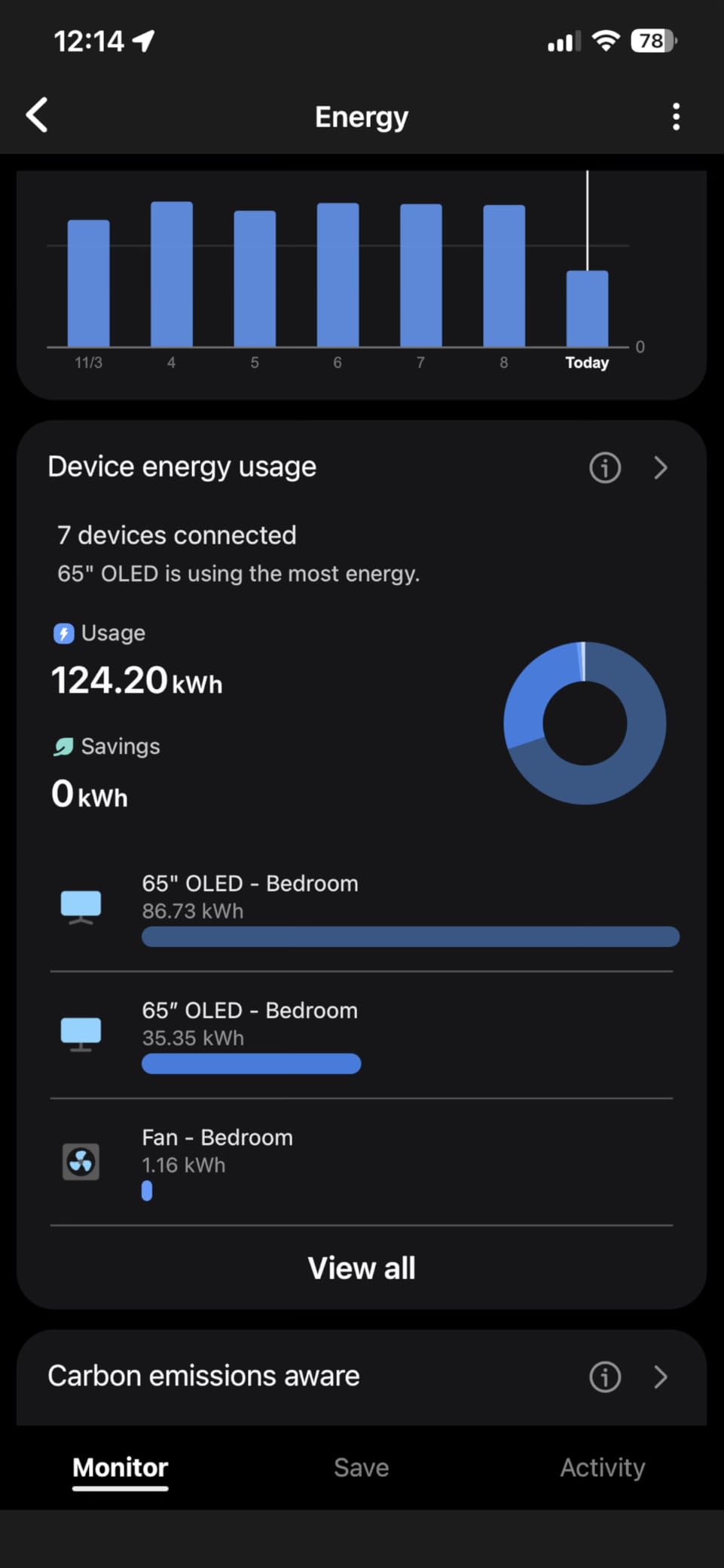 Kasa Smart Plug, Matter Compatible, Energy Monitoring, Compact Design, 15A/1800W Max, Super Easy Setup, Works with Apple Home, Alexa & Google Home, UL Certified, 2.4G Wi-Fi Only, White, KP125M(2-Pack) - Customer Photo 1