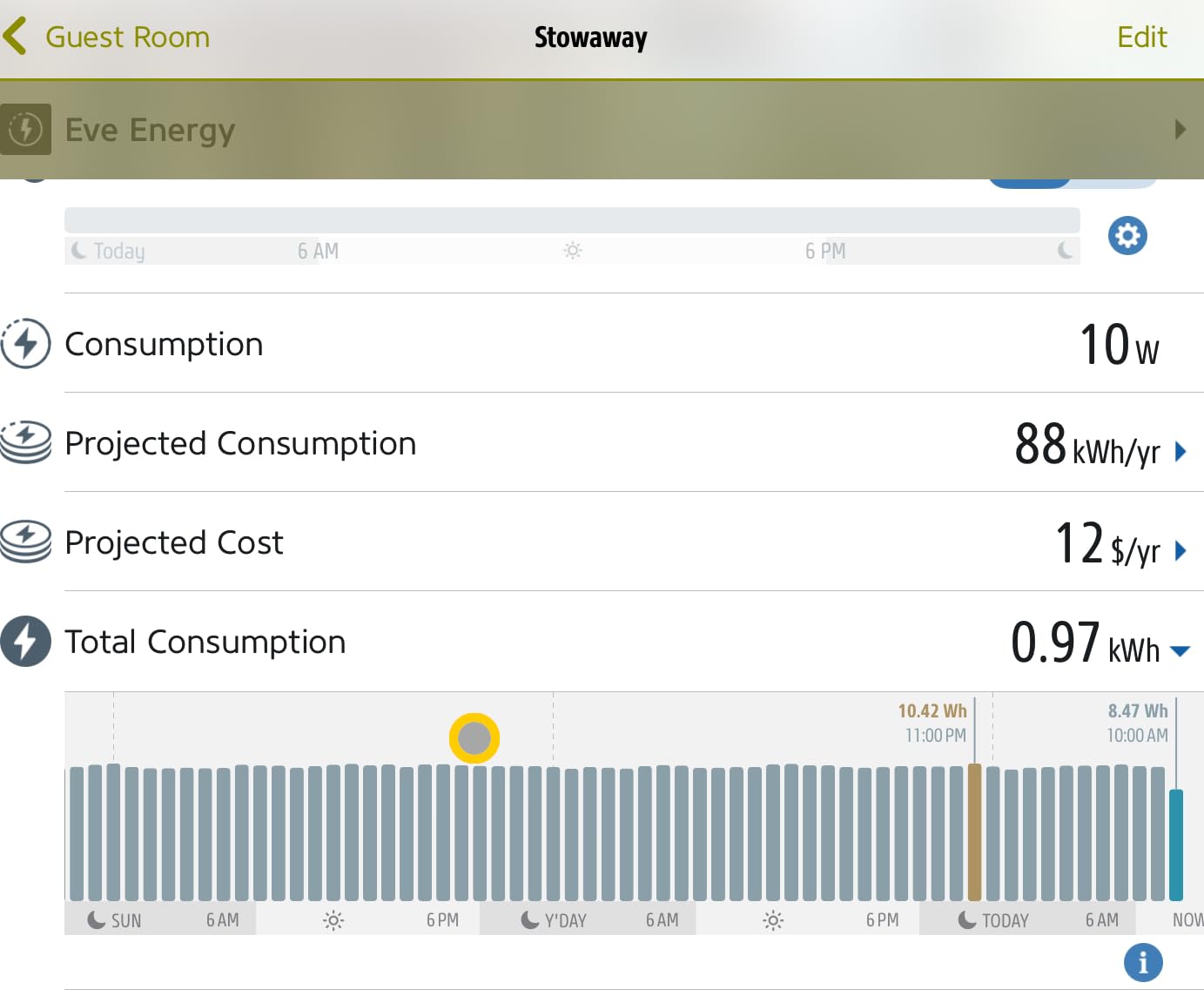Eve Energy - Smart Plug & Power Meter, Thread (Border Router Required e.g. HomePod mini), Matter, Certified for Apple HomeKit, Sw, 16A, 1800W, White - Customer Photo 3