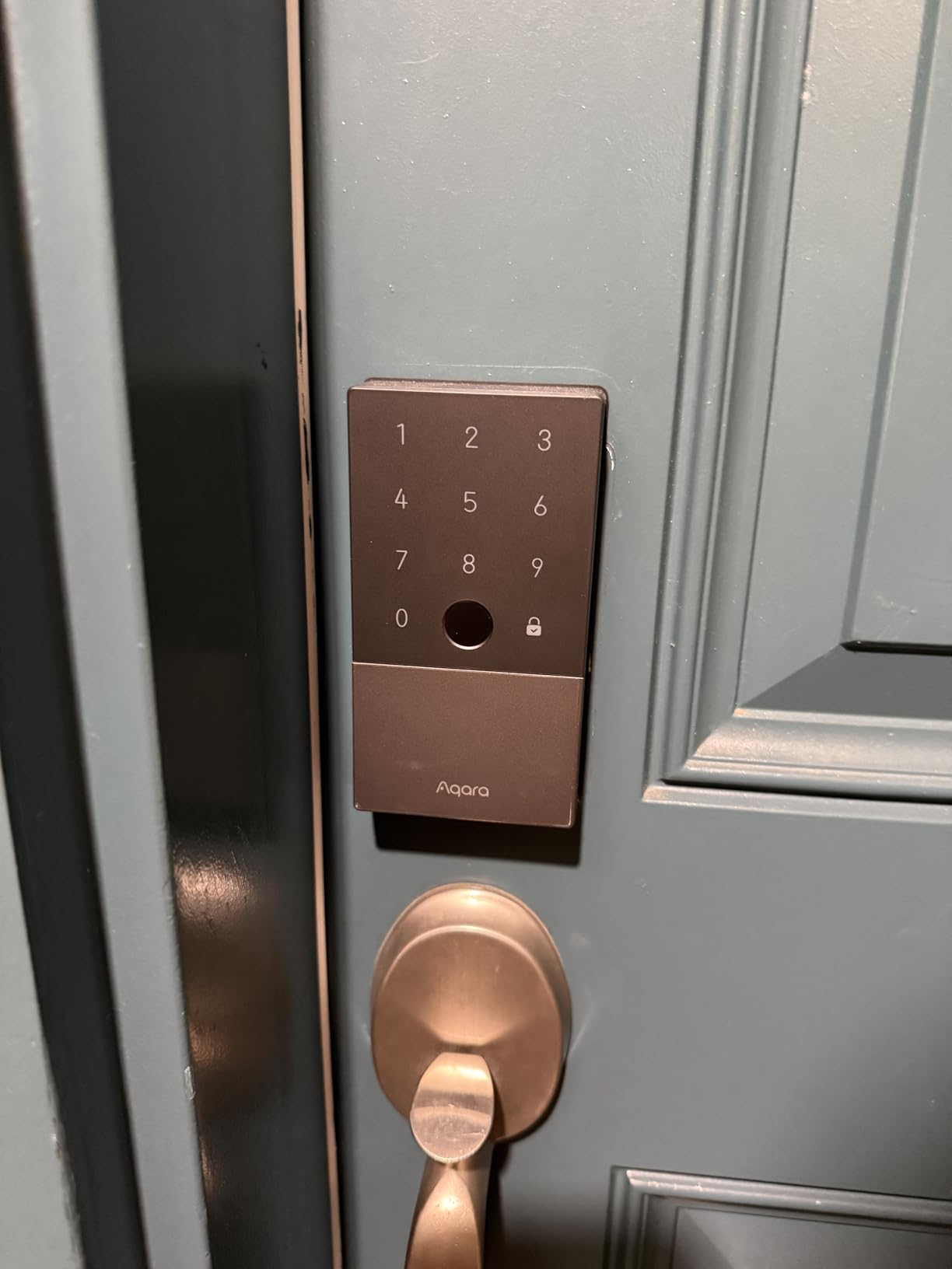 Aqara Smart Lock U100 - Fingerprint Keyless Entry Door Lock with Apple Home Key customer photo 2