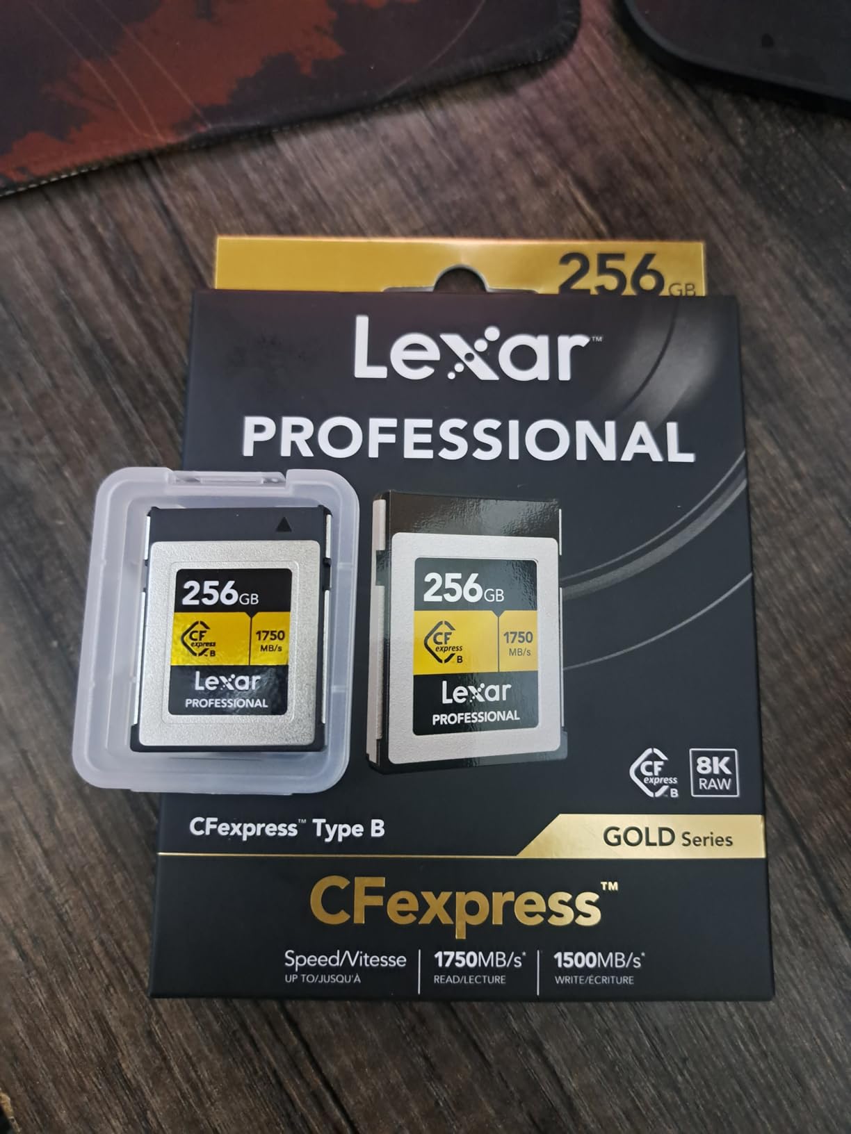 Lexar 128GB Professional CFexpress Type B Memory Card GOLD Series, Up To 1750MB/s Read, Raw 8K Video Recording Customer Review Lexar 128GB Professional CFexpress Type B Memory Card GOLD Series, Up To 1750MB/s Read, Raw 8K Video Recording - Customer Photo 1
