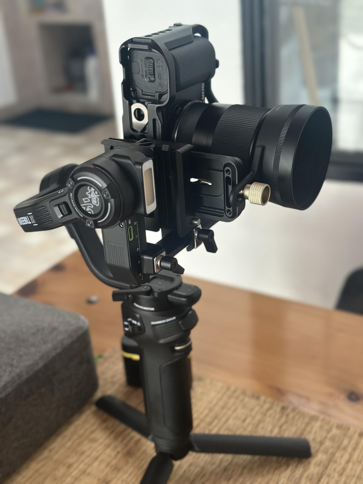 ZHIYUN Weebill 3S [Official] Gimbal Stabilizer for DSLR and Mirrorless Camera Canon/Nikon/Sony/Panasonic/Fujifilm,Fill Light,Native Vertical Shooting - Customer Photo 1