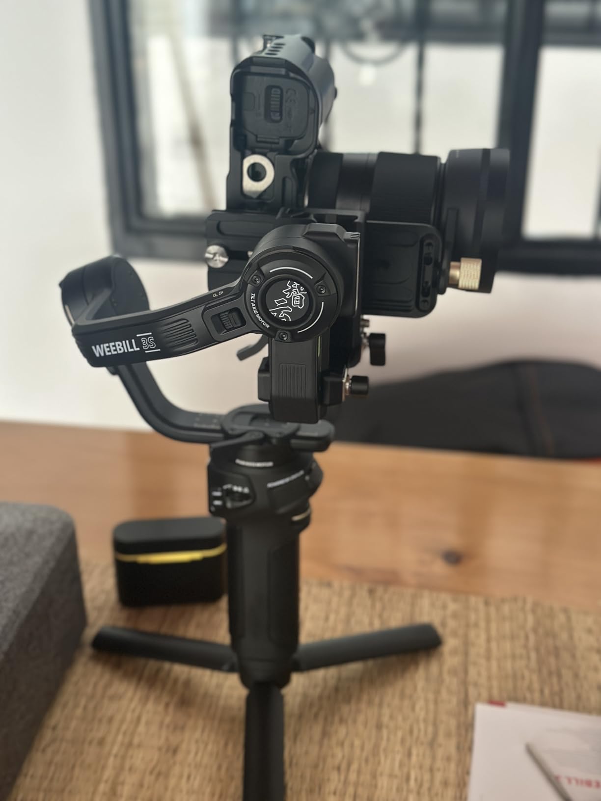 ZHIYUN Weebill 3S [Official] Gimbal Stabilizer for DSLR and Mirrorless Camera Canon/Nikon/Sony/Panasonic/Fujifilm,Fill Light,Native Vertical Shooting - Customer Photo 2