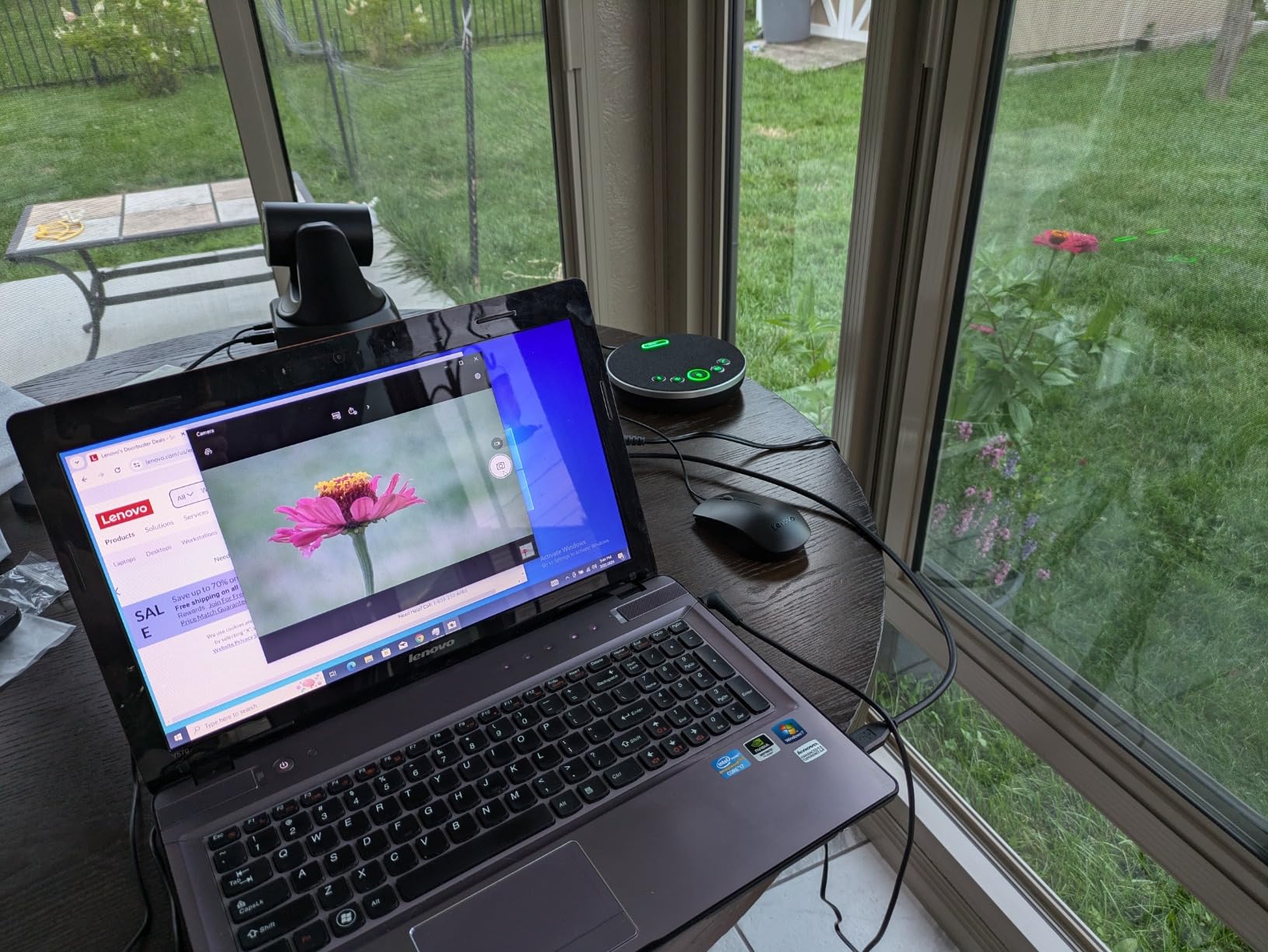 TONGVEO Conference Room PTZ Camera System with 20X Optical Zoom | 1080P 60fps HDMI USB Webcam for Church Streaming Online Video Conference| Compatible with Zoom, OBS | Easy Setup - Customer Photo 3