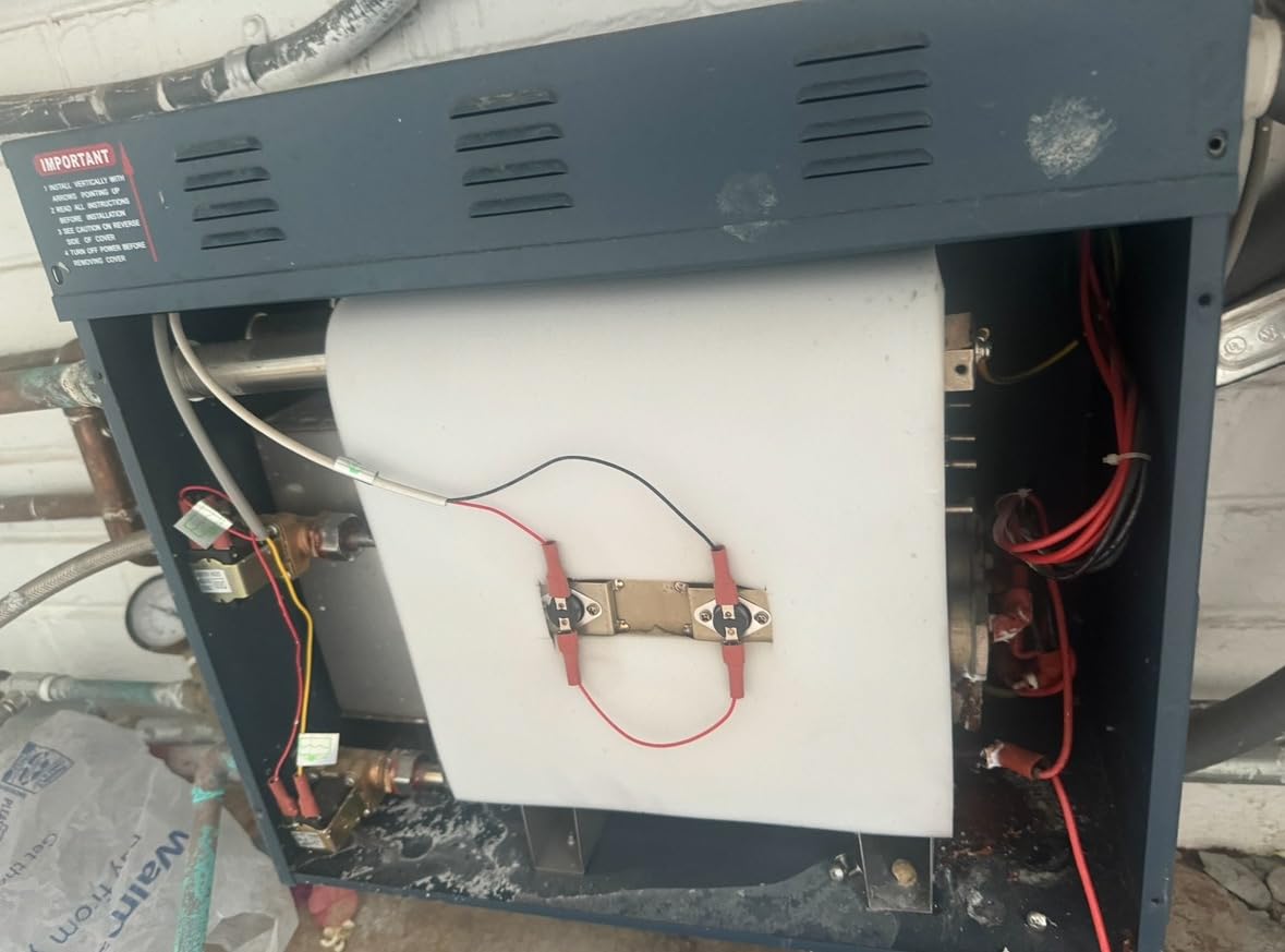 STEAMSPA 7.5kW Steam Sauna Generator Sentry Series 240V Steam Generator with Touch Screen, Steamhead, Built-in Steam Shower Auto Drain, ACU Quickstart Steam Bath Generator - Customer Photo 2