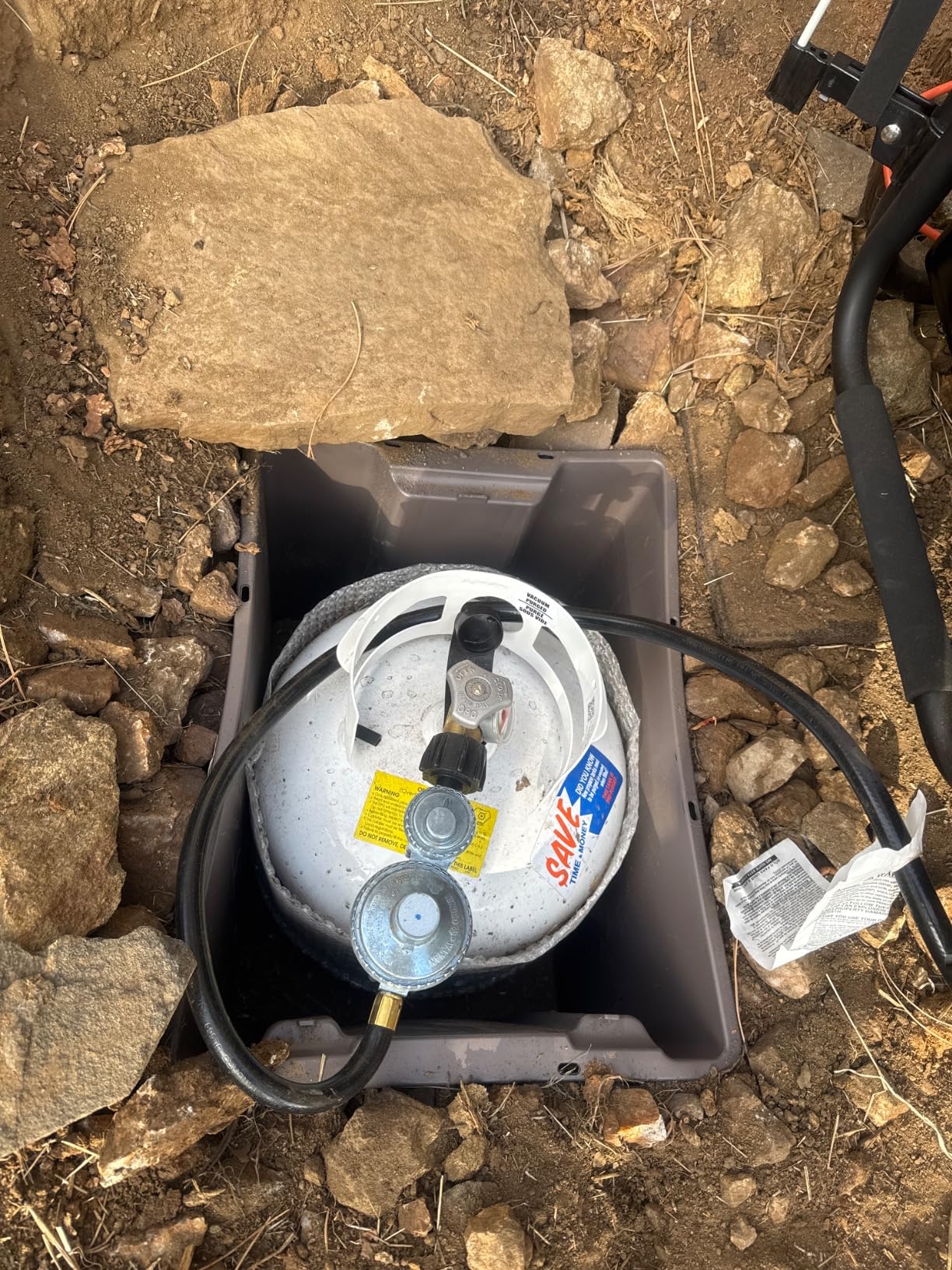 Westinghouse WGenTent Generator Running Cover for Open Frame Generators,Black Customer Review Westinghouse WGenTent Generator Running Cover for Open Frame Generators,Black - Customer Photo 1