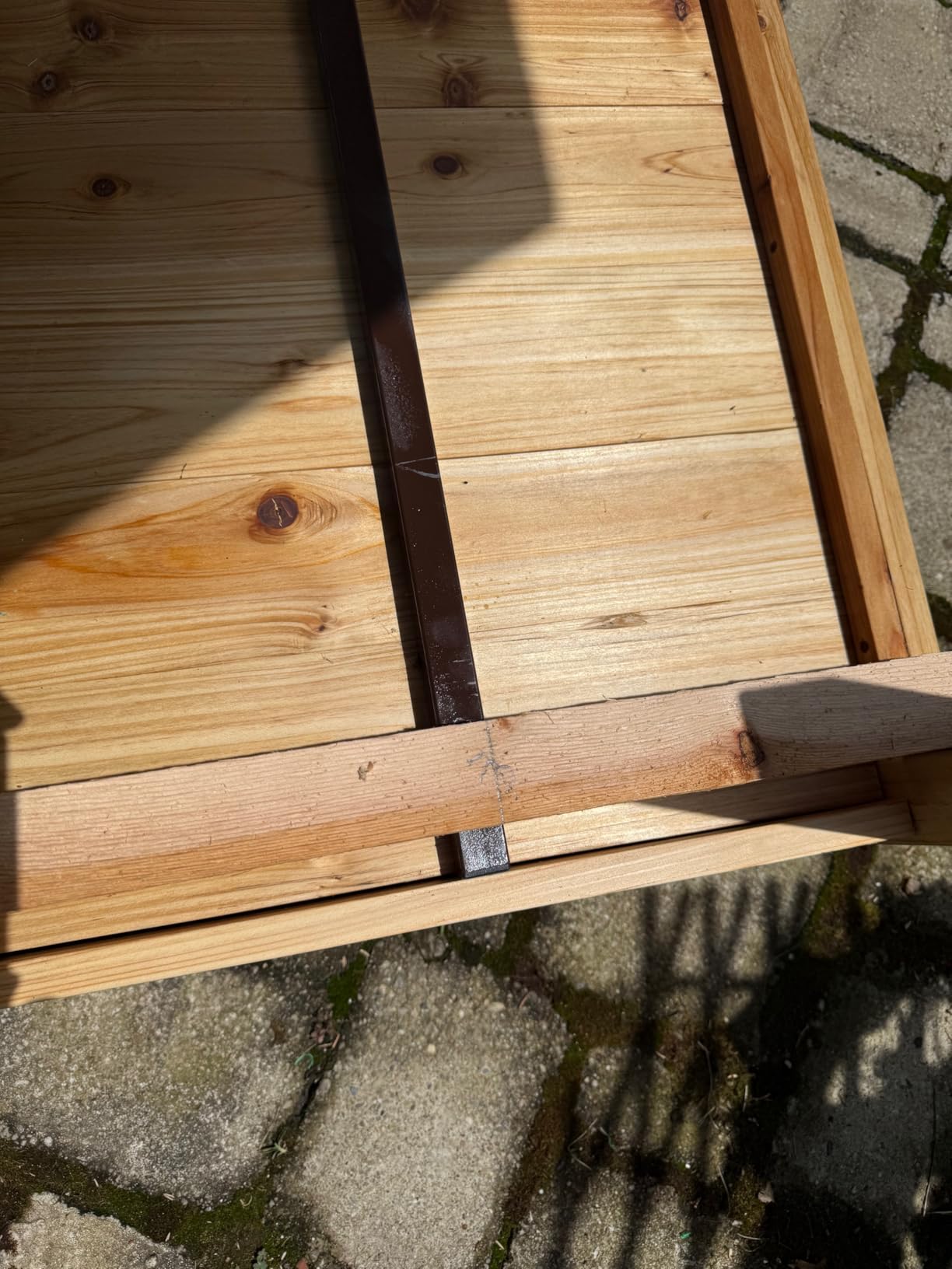 Raised Garden Bed with Legs 48x24x30 - Natural Cedar Wood Elevated Planter Box with Bed Liner for Flowers, Veggies, Herbs - 200lb Capacity - Customer Photo 4