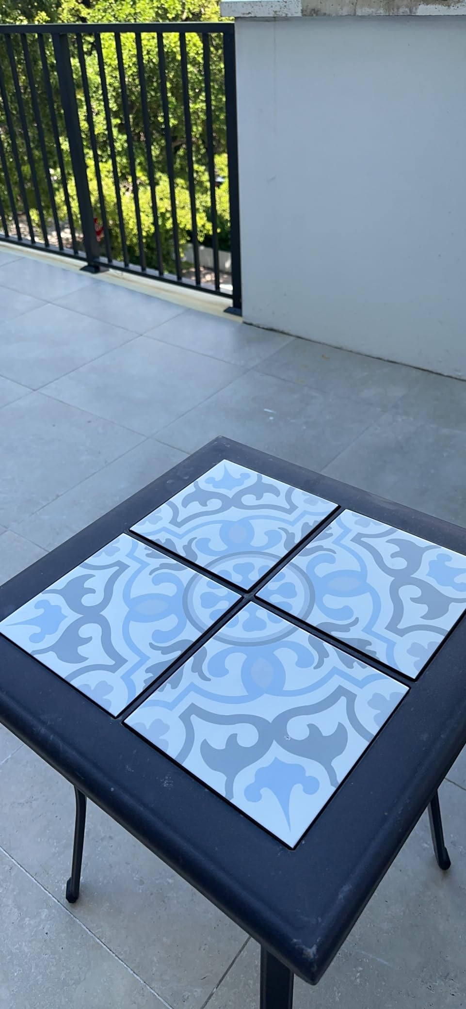 MSI Modena 8 in. x 8 in. Encaustic Matte Porcelain Floor Tile and Wall Tile for Bathroom, Kitchen Backsplash, Accent Wall Tile, and Shower Wall Tile - Customer Photo 1