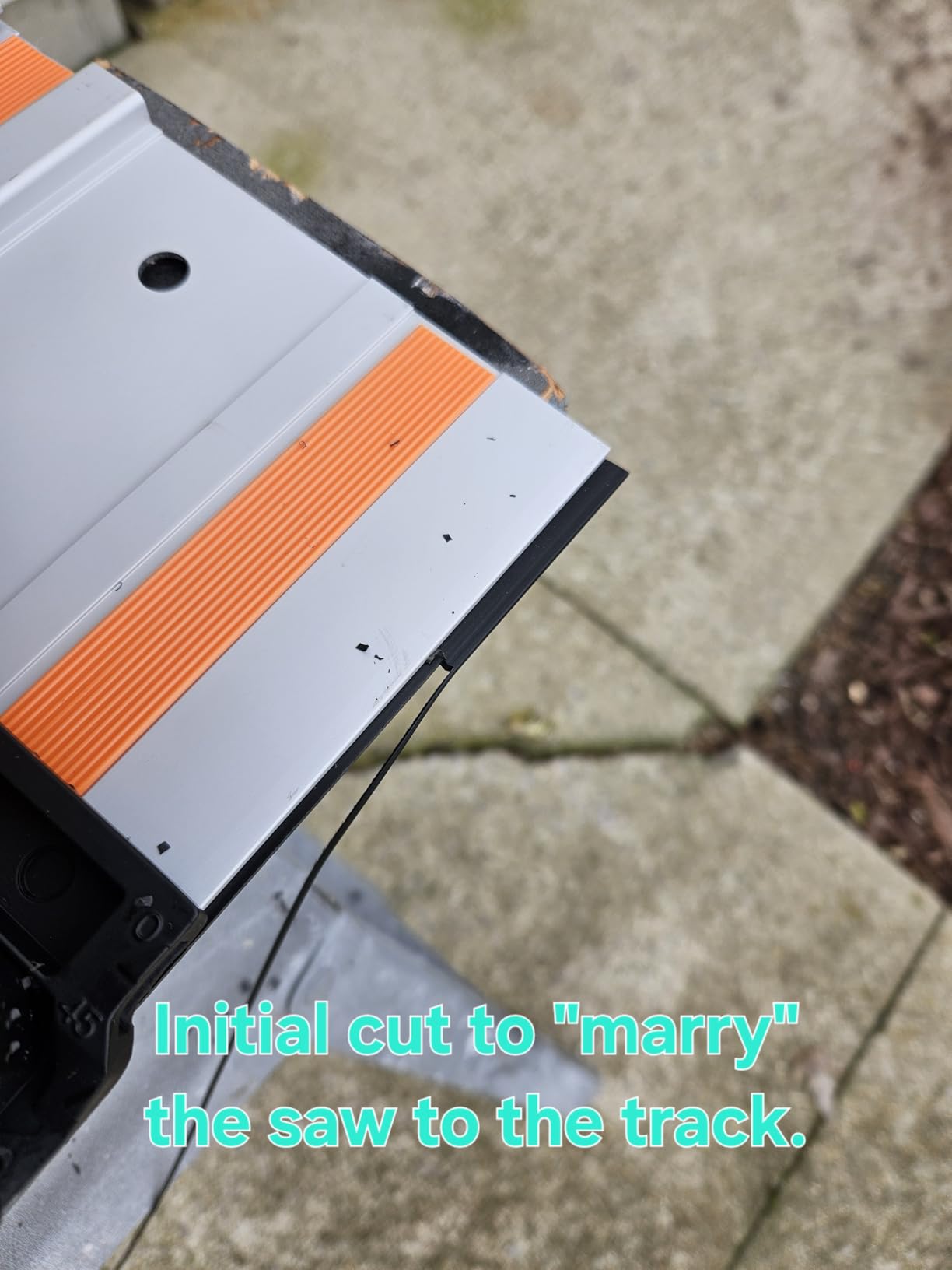 WEN 7.25-Inch Track Saw, Variable Speed (CT1274), Corded Electric - Customer Photo 1