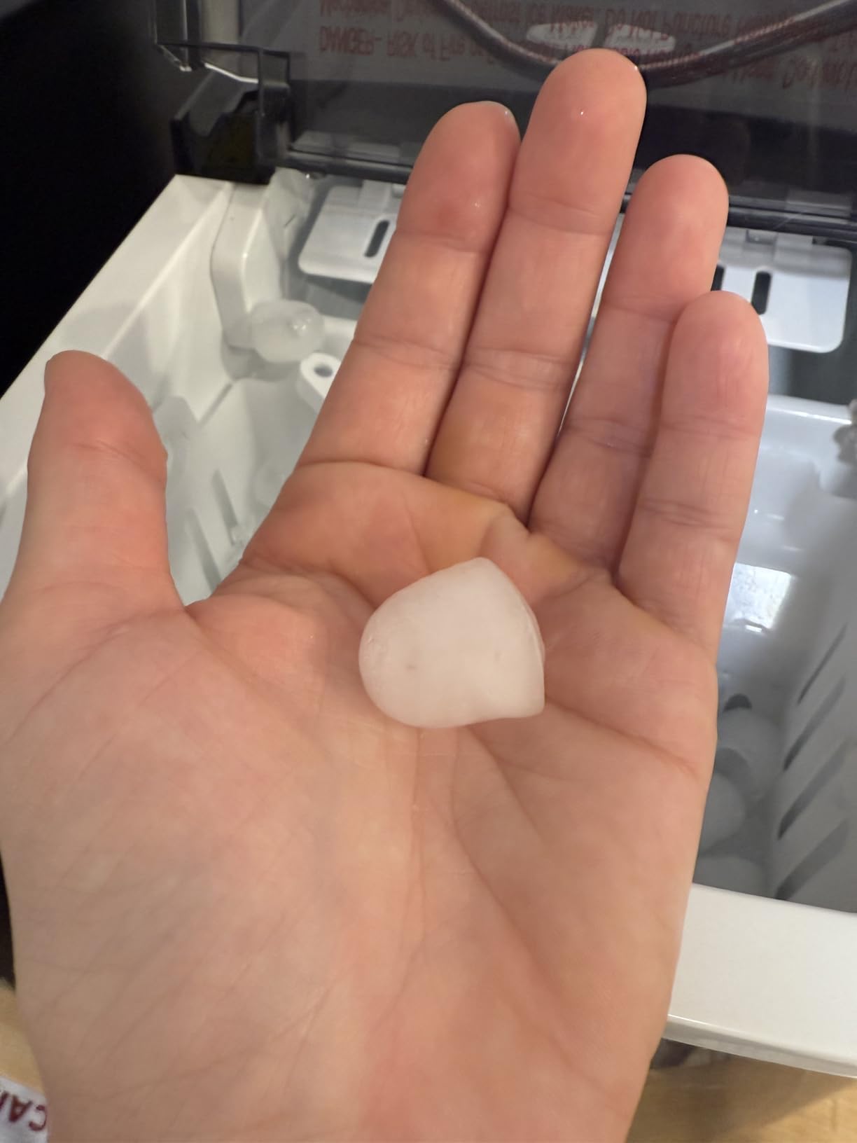 Nugget Ice Maker Countertop, Silonn Chewable Pellet Ice Machine with Self-Cleanin Function, 33lbs/24H Portable Ice Makers for Home Kitchen Officce, Black - Customer Photo 1