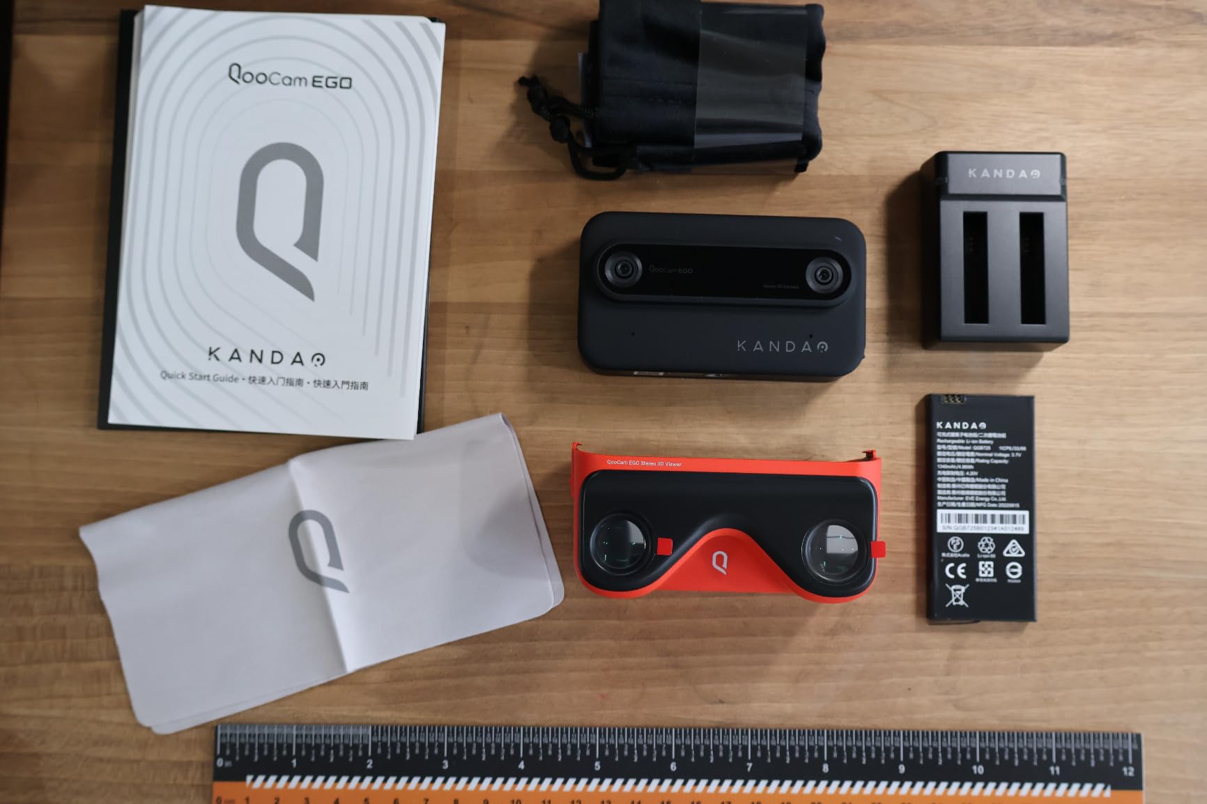 KanDao QooCam EGO - Viewer-Integrated 3D VR Camera, 24MP/8K Photos/4K 60FPS Videos Stereoscopic 3D Instant Display Camera, Compatible on VR Headsets/AR Glasses/Projectors, Charging Kit - Customer Photo 2