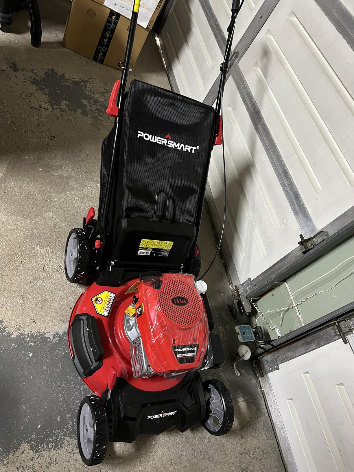 PowerSmart Gas Lawn Mower 21-Inch 144cc OHV Engine 2-in-1 Push Mower with Bagging - Customer Photo 2