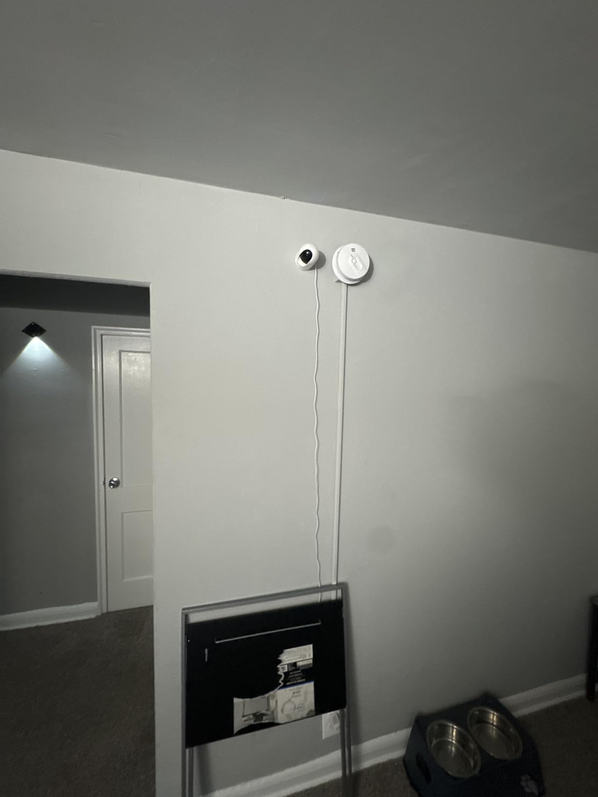 Cinnado Security Camera Indoor-2K 360° WiFi Cameras for Home Security，Pet/Dog/Baby Camera with Phone app, 2-Way Audio, Night Vision, 24/7 SD Card Storage, Works with Alexa & Google Home (2.4Ghz)-D1 - Customer Photo 1