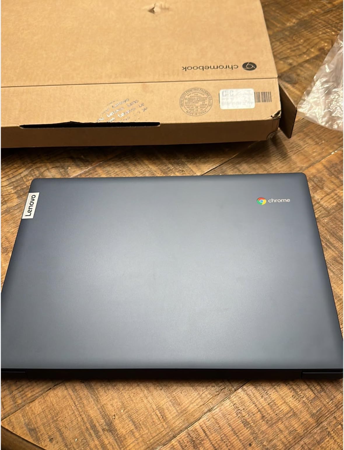 Lenovo Flagship Chromebook, 14'' FHD Touchscreen Slim Thin Light Laptop Computer, 8-Core MediaTek Kompanio 520 Processor, 4GB RAM, 64GB eMMC, WiFi 6,Chrome OS, Abyss Blue Customer Review Lenovo Flagship Chromebook, 14'' FHD Touchscreen Slim Thin Light Laptop Computer, 8-Core MediaTek Kompanio 520 Processor, 4GB RAM, 64GB eMMC, WiFi 6,Chrome OS, Abyss Blue - Customer Photo 1