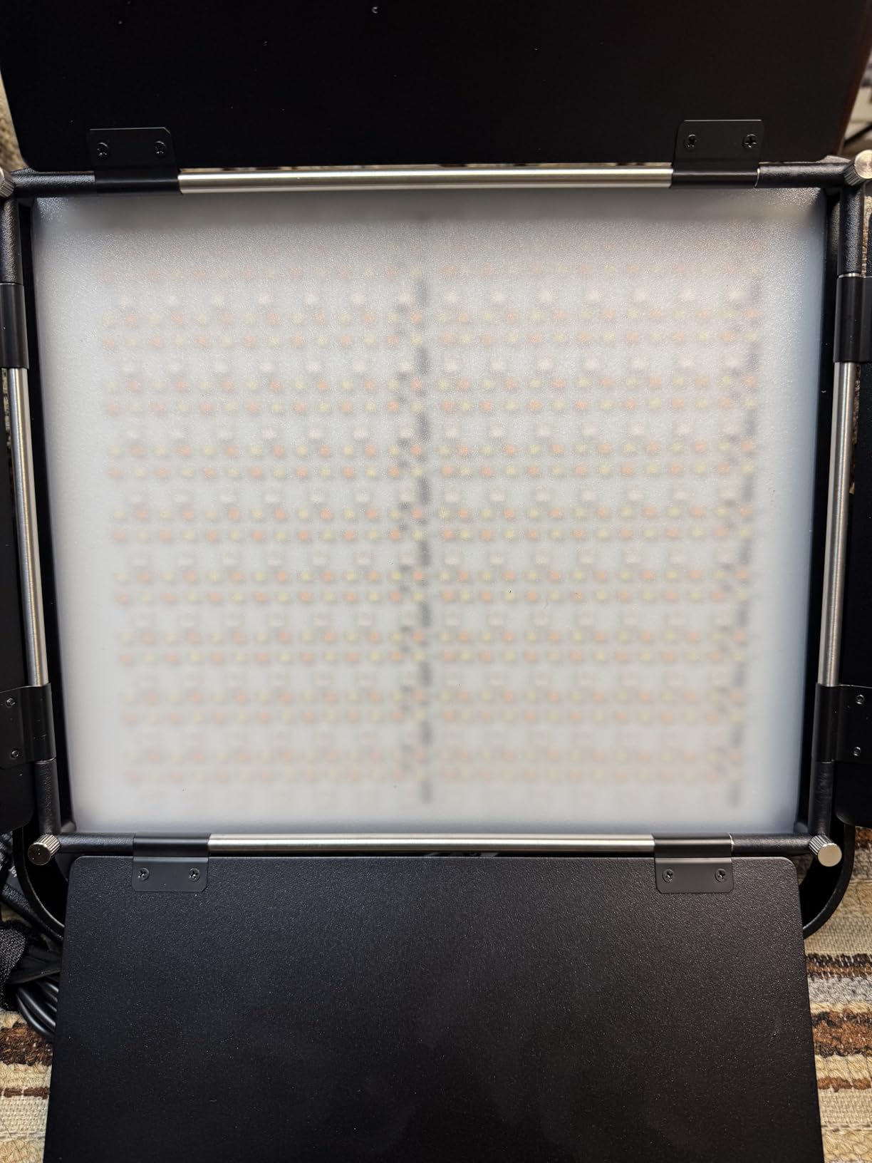 2-Pack RGB Photography Lighting Kit, 50W Bi-Color Professional LED Studio Lights, 2300k~8500k Dimmable Photo Lights for Photography Filming Camera Video Recording Stage Shooting Streaming TikTok - Customer Photo 2