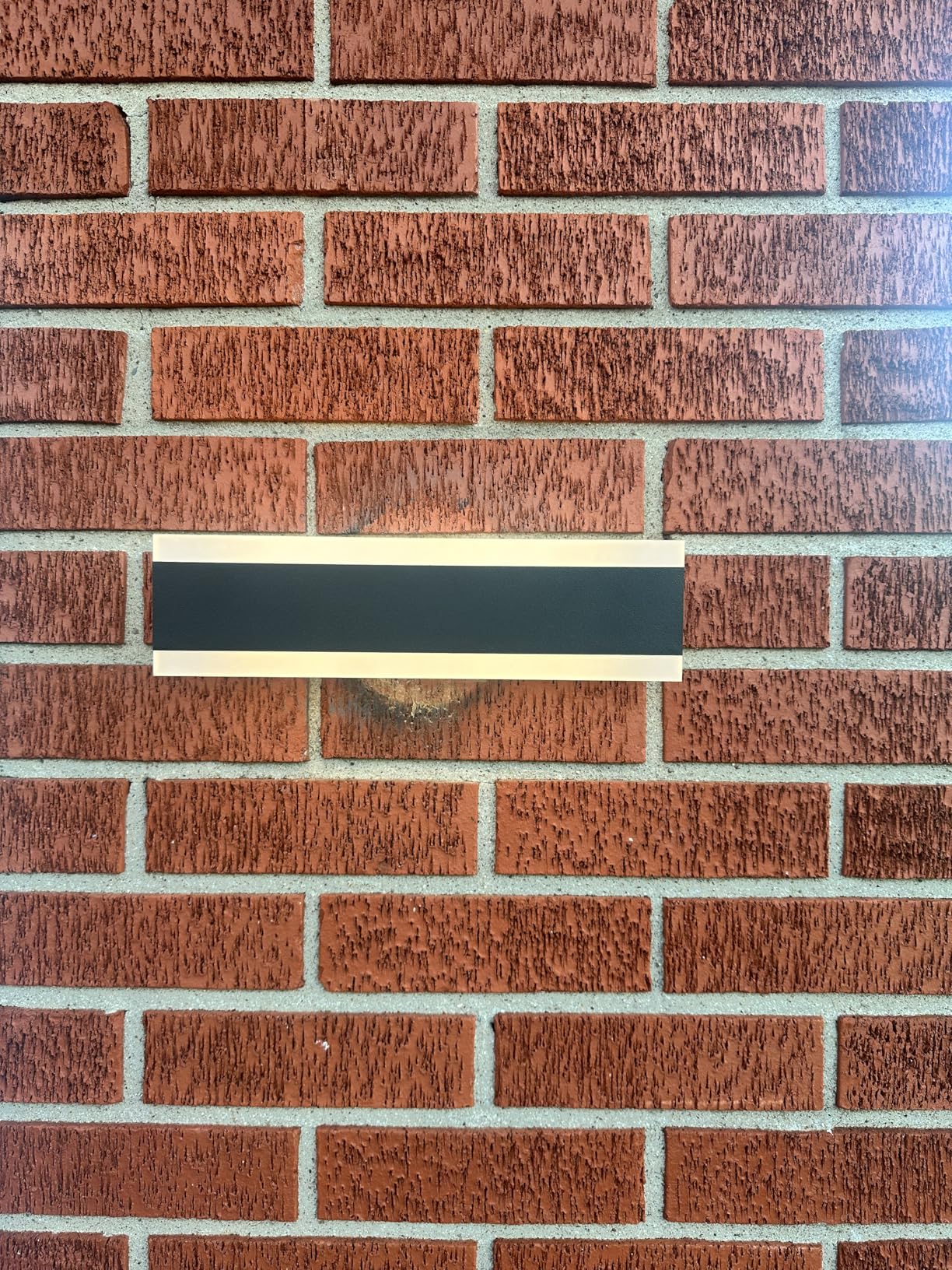 MOD LIGHTING Haylen | Waterproof Outdoor Wall Light, LED Dimmable with Remote 3000K-6000K, Long Outdoor Porch Lights, Wired Lighting Fixture, Patio Exterior Wall Sconce, 1-Pack (Black, 31