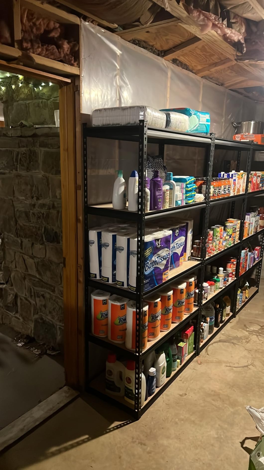 VEVOR Storage Shelving Unit, 5-Tier Adjustable, 2000 lbs Capacity, Heavy Duty Garage Shelves Metal Organizer Utility Rack, Black, 48 VEVOR Storage Shelving Unit, 5-Tier Adjustable, 2000 lbs Capacity, Heavy Duty Garage Shelves Metal Organizer Utility Rack, Black, 48