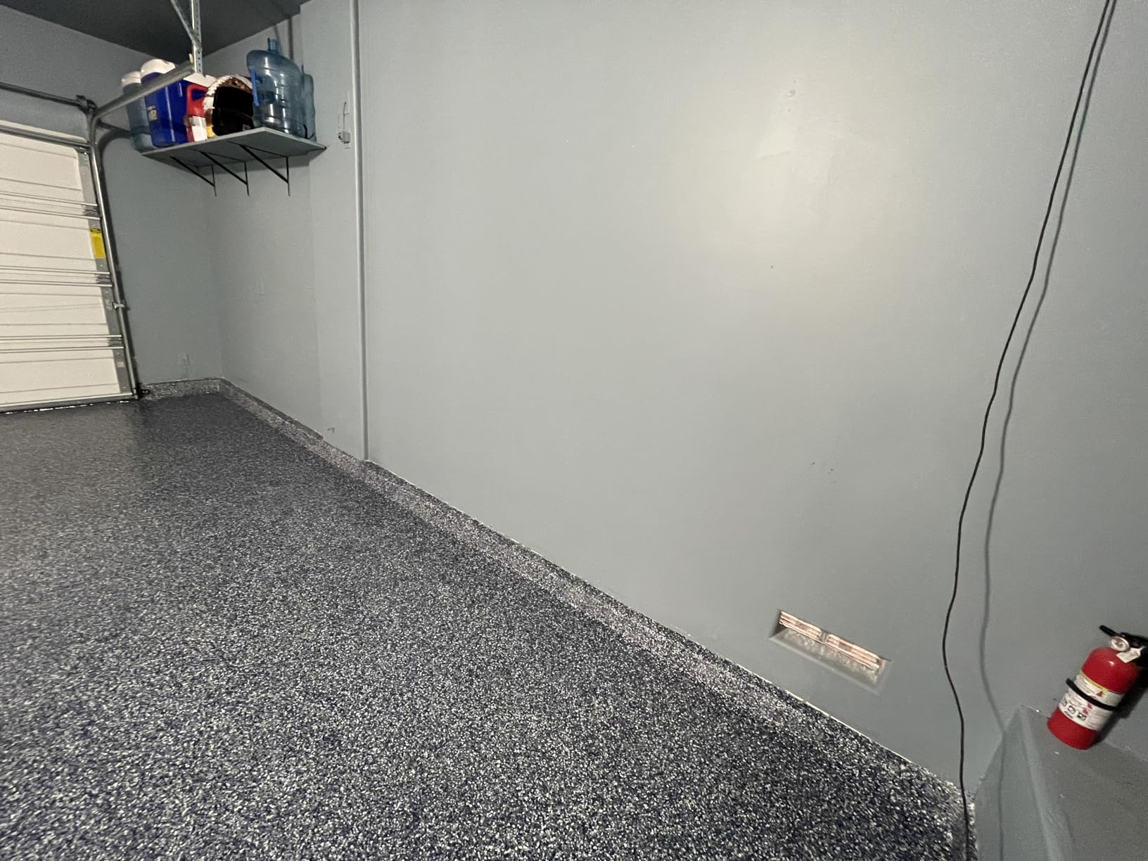 Clear Floor Epoxy Resin for Garages, Basements, Warehouses, Retail Stores and More | Highly Durable | Resistant to Scratches, Spills, and Stains | 3 Gallon Kit | 11.4 L - Customer Photo 2