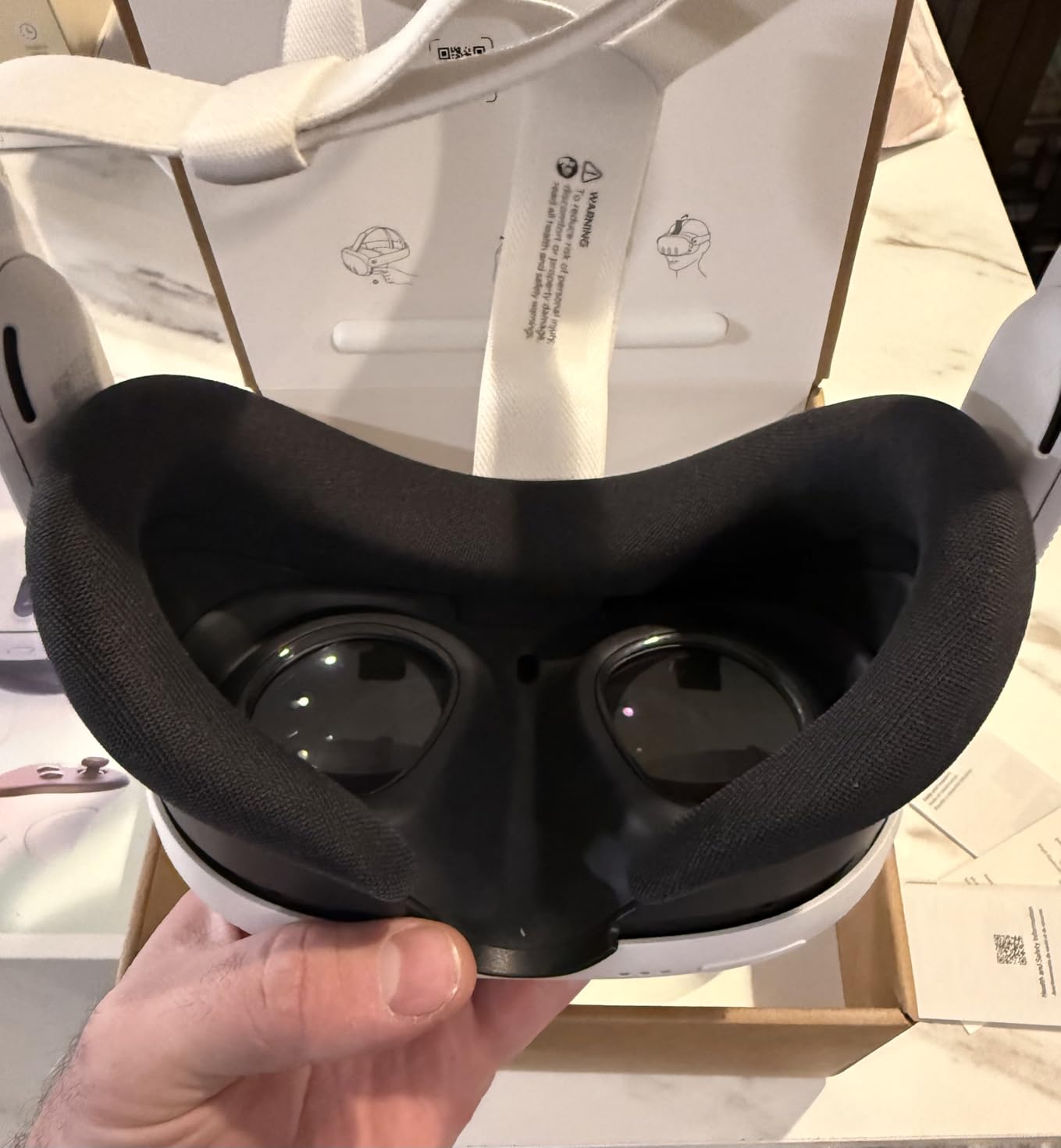 Meta Quest 3 512GB | VR Headset — Thirty Percent Sharper Resolution — 2X Graphical Processing Power — Virtual Reality Without Wires — Access to 40+ Games with a 3-Month Trial of Meta Horizon+ Included - Customer Photo 2