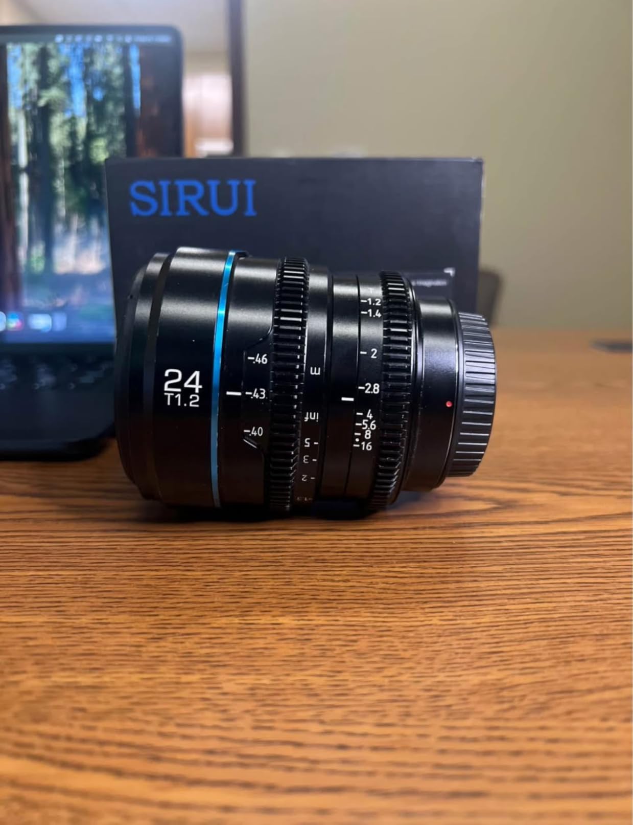 SIRUI Night Walker 35mm S35 Manual Focus Cine Lens, T1.2 Large Aperture Lens for E Mount Cameras, FX30, ZVE-10, A6500, A6600 (MS35E-B, Black) - Customer Photo 2