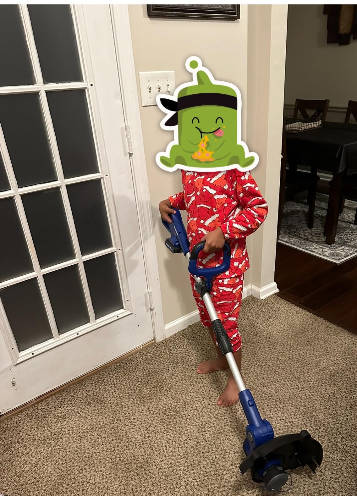 Wild Badger Power 40V Cordless Weed Wacker, String Trimmer/Edger, Pole Saw, Hedge Trimmer and Brush Cutter Blade, Attachment Capable 4-in-1 Multi-Tool Kit with 2 * 20V 4Ah Battery and 1*Charger - Customer Photo 1