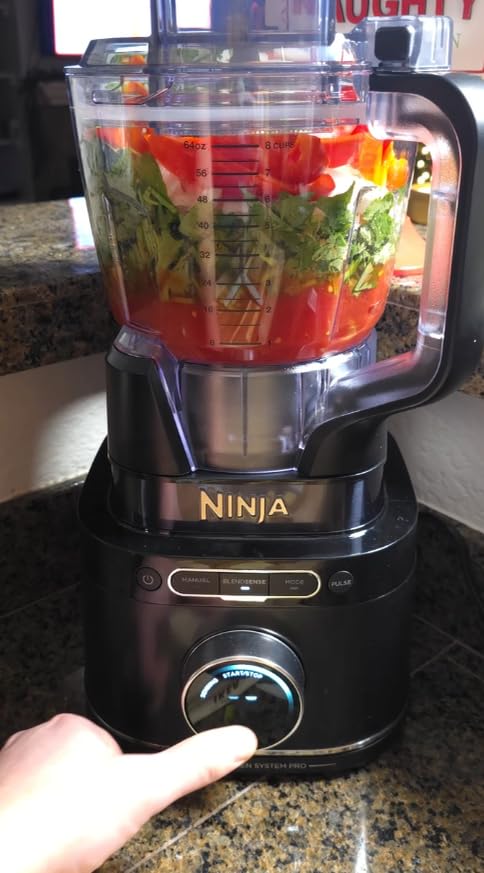 Ninja TB201 Detect Power Blender Pro, BlendSense Technology, For Smoothies, Shakes & More, 1800 Peak Watts, 72 oz. Pitcher, Blender, Black - Customer Photo 2
