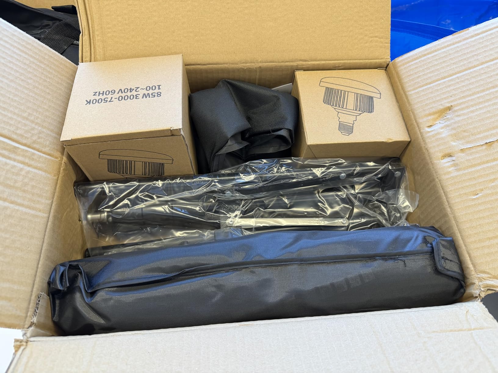 Torjim Softbox Photography Lighting Kit, 16'' x 16'' Professional Softbox Lighting Kit with 85W 3000-7500K LED Bulbs, Studio Lights for Photography/Video Recording/Live Streaming/Portraits Shooting Customer Review Torjim Softbox Photography Lighting Kit, 16'' x 16'' Professional Softbox Lighting Kit with 85W 3000-7500K LED Bulbs, Studio Lights for Photography/Video Recording/Live Streaming/Portraits Shooting - Customer Photo 1