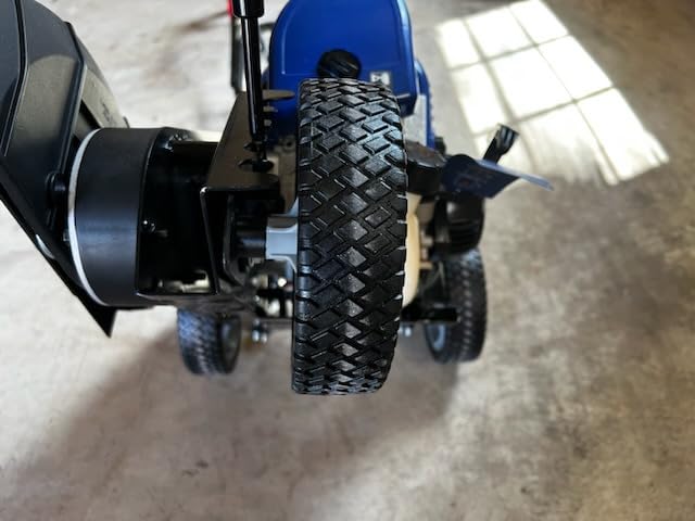 Wild Badger Power Sidewalk Edger Lawn Tool Gas 31cc WB31CCED, Blue - Customer Photo 2