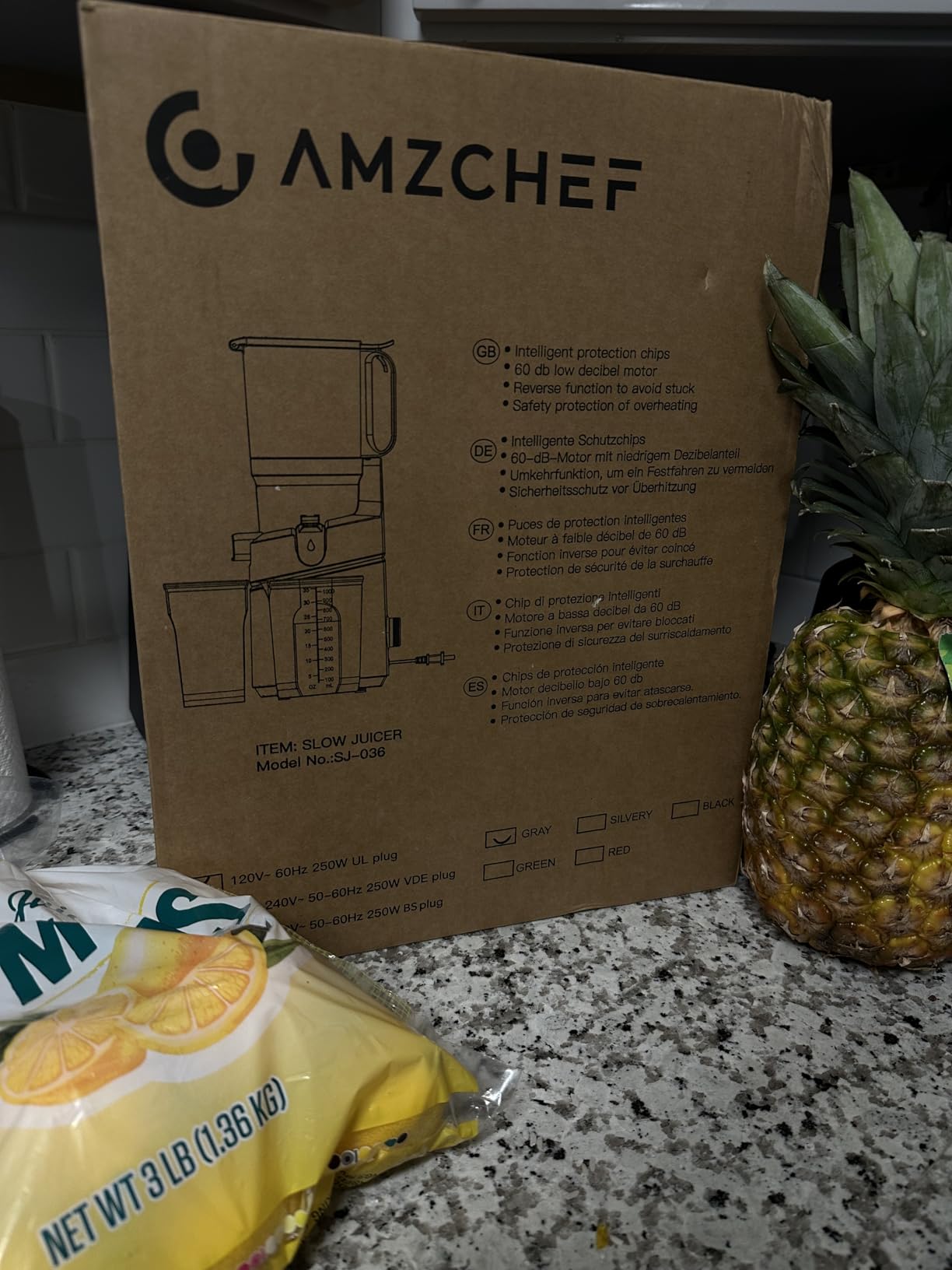 AMZCHEF Juicer Machines, 5.8