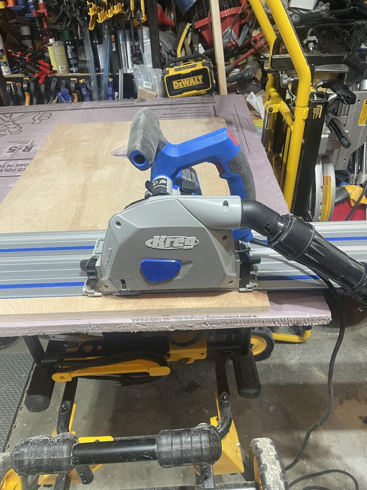 Kreg ACS-SAWBB - Kreg Plunge-Cut Track Saw (replaces ACS-SAW) - Customer Photo 1