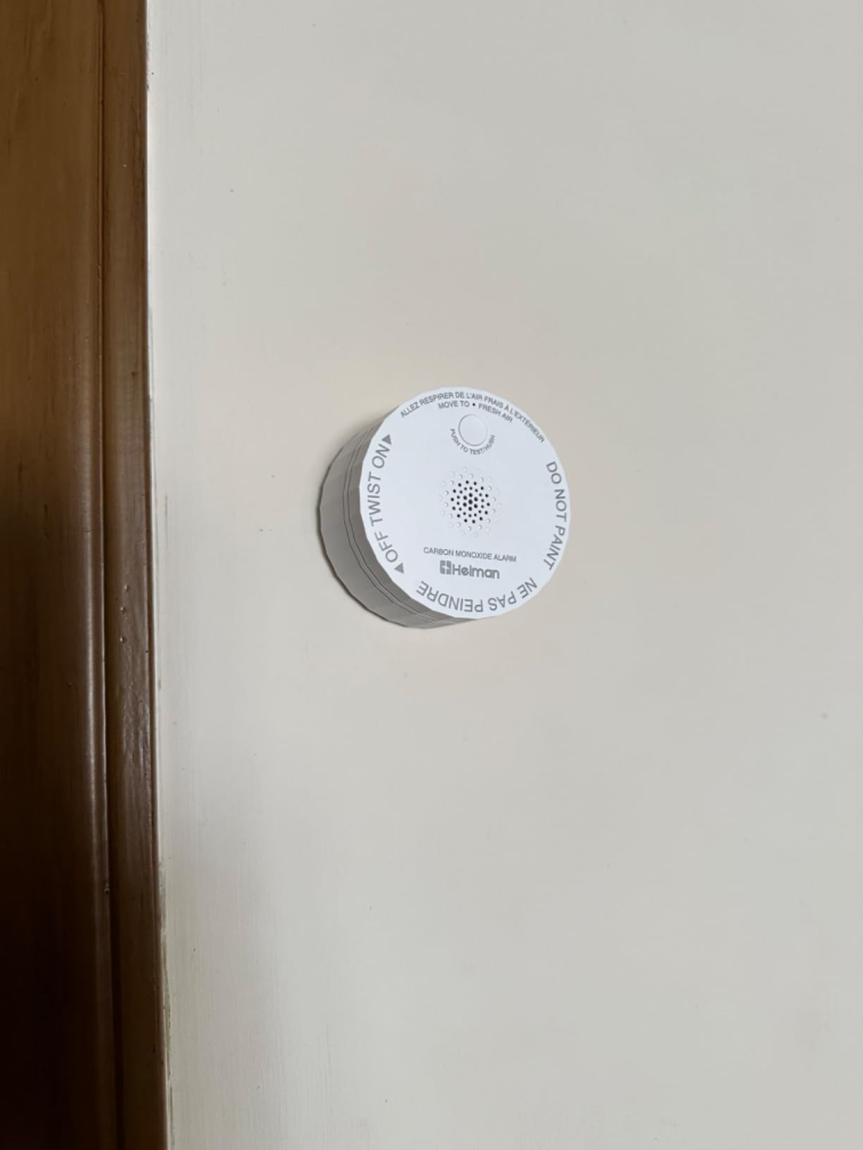 HEIMAN Smart Carbon Monoxide Detector, Wi-Fi Nano CO Alarm, ETL Listed Real-Time Push Notifications Battery Powered, Test-Reset Button, 2034 Standards, 10-Year Figaro Sensor, Portable for Travel - Customer Photo 1