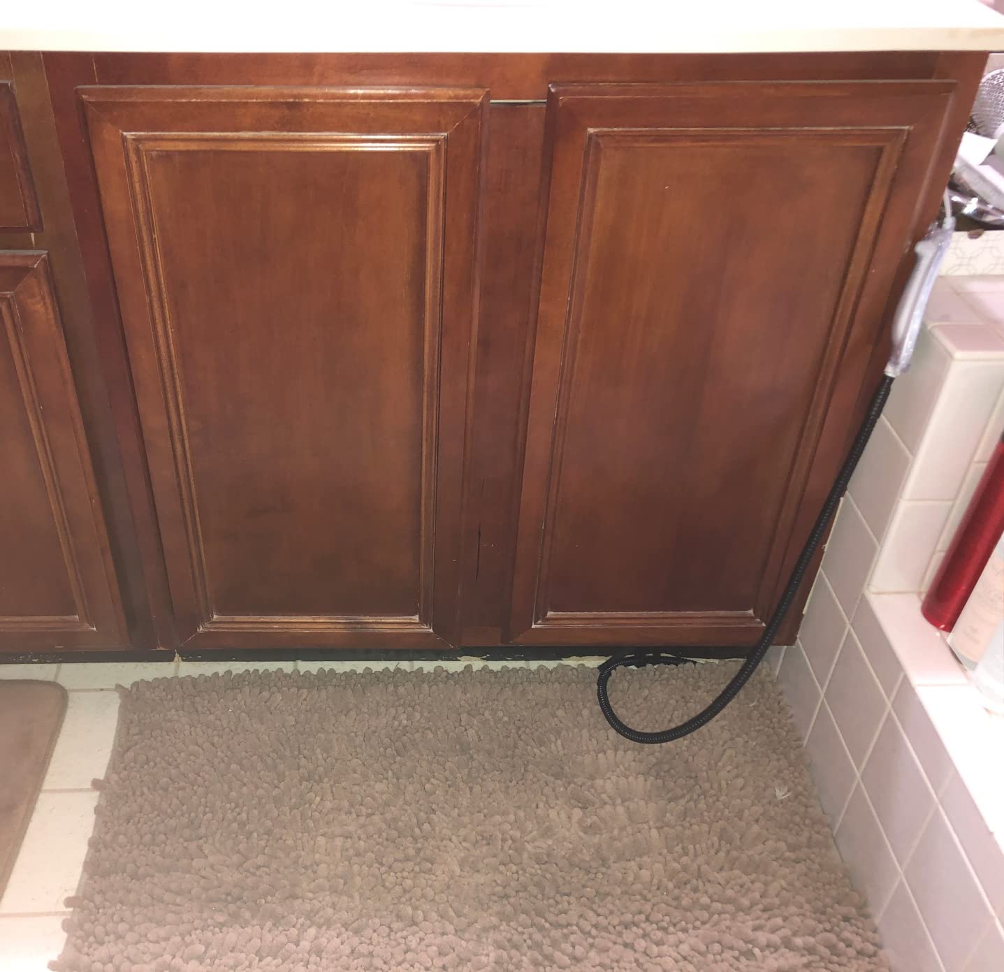 Yimobra Heating Pad for Bathroom Rugs, with Memory Function, Adjustable Temperature (32-146°F) and Time (1-24h), Keep Dry Bathroom Bath Mat in Winter Every Day, Waterproof, 25